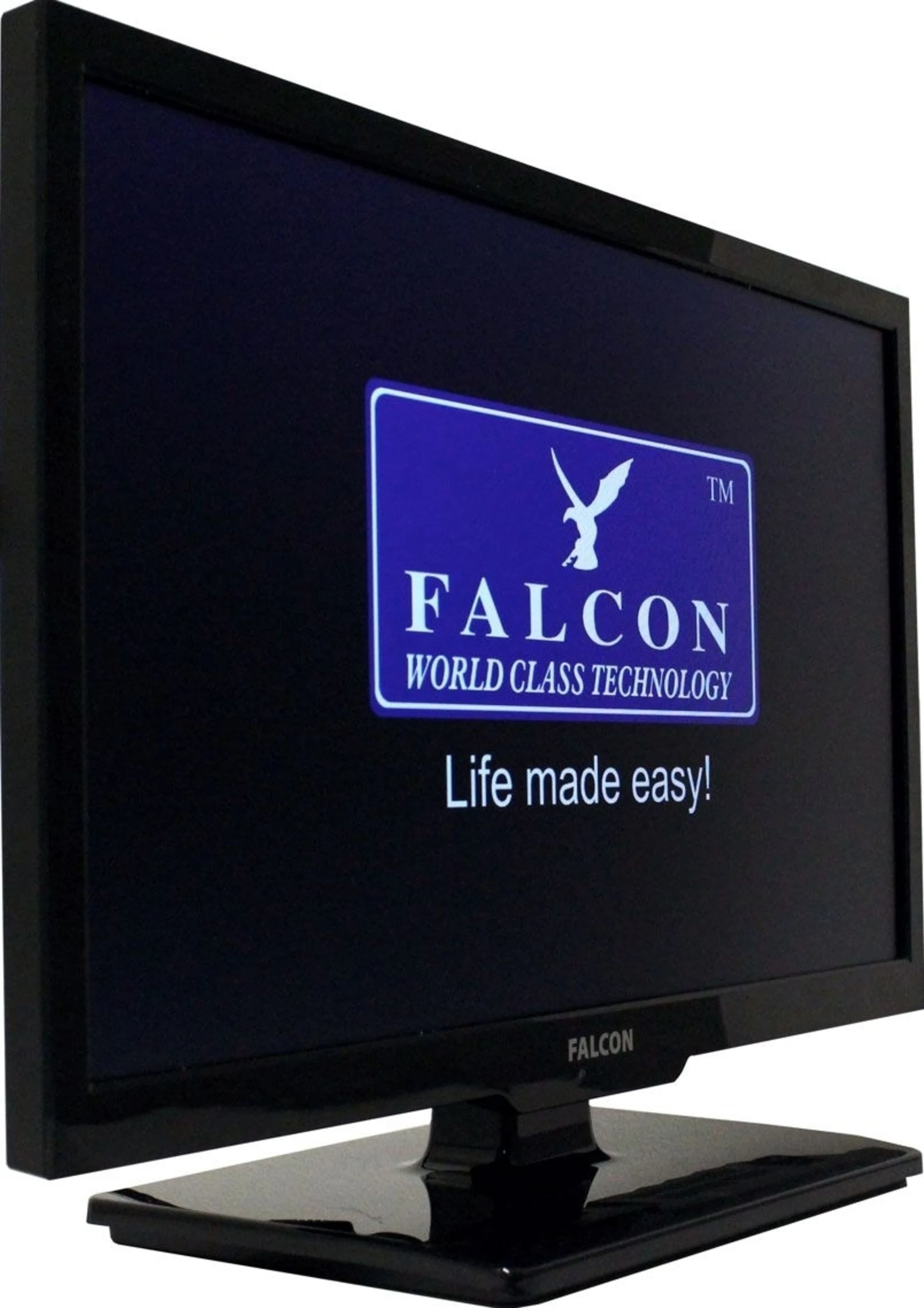 Falcon EasyFind Camping Voyage Téléviseur LED 19 pouces y compris Bluetooth 5.1