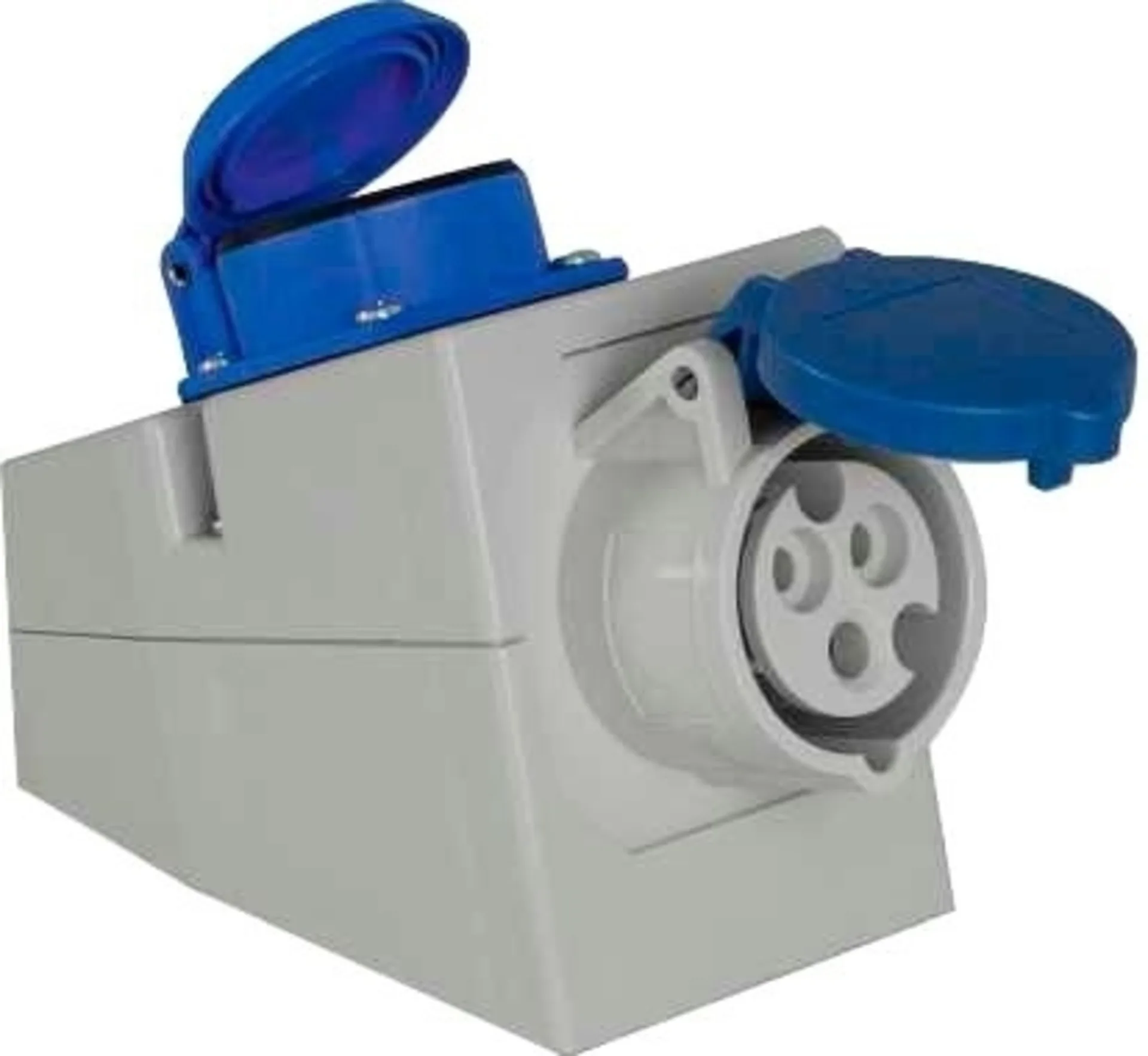 AS-Schwabe CEE Wand-Kombi-Dose 230V/16A