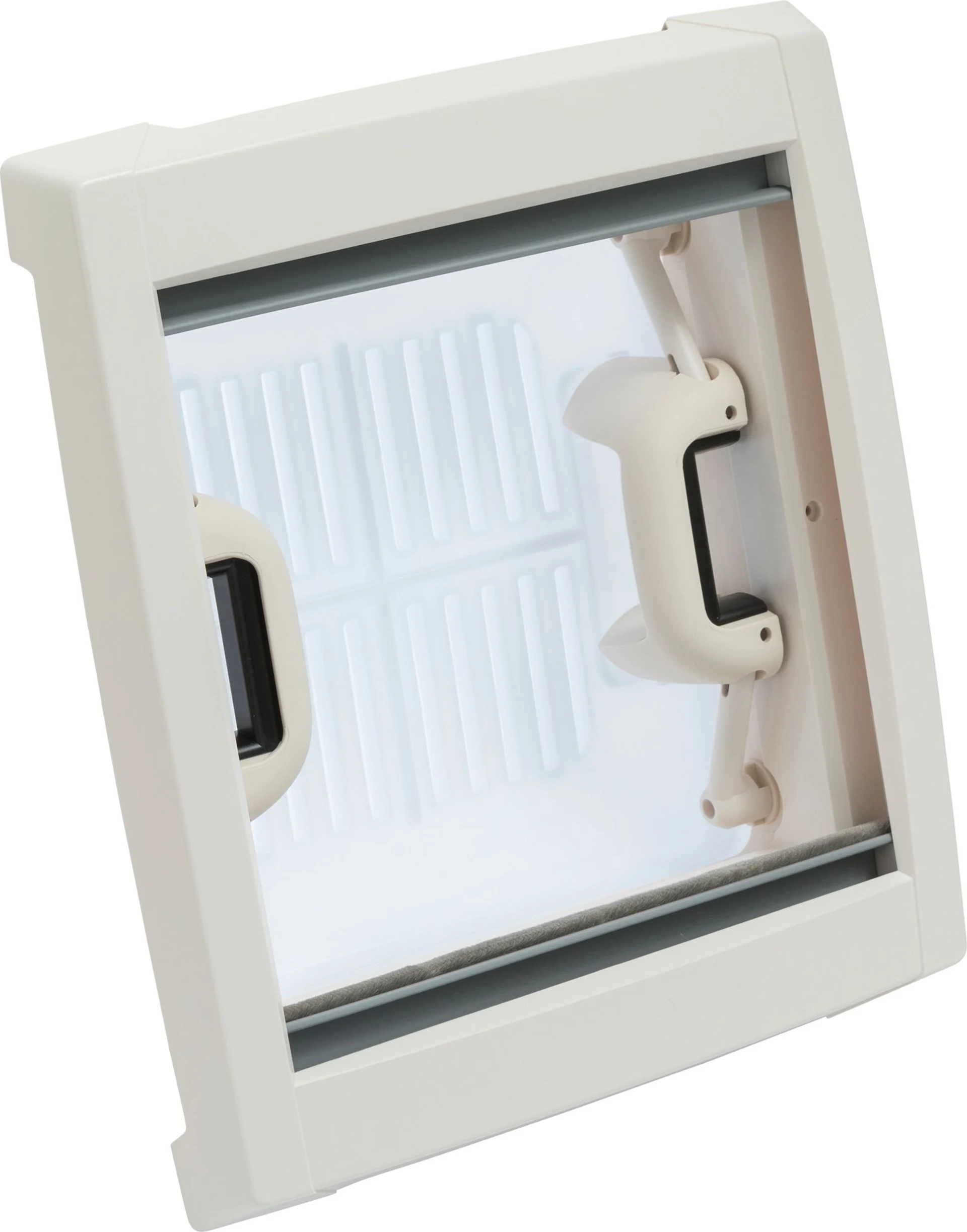 Lanterneau 29 blanc, 28x28 avec verrouillage