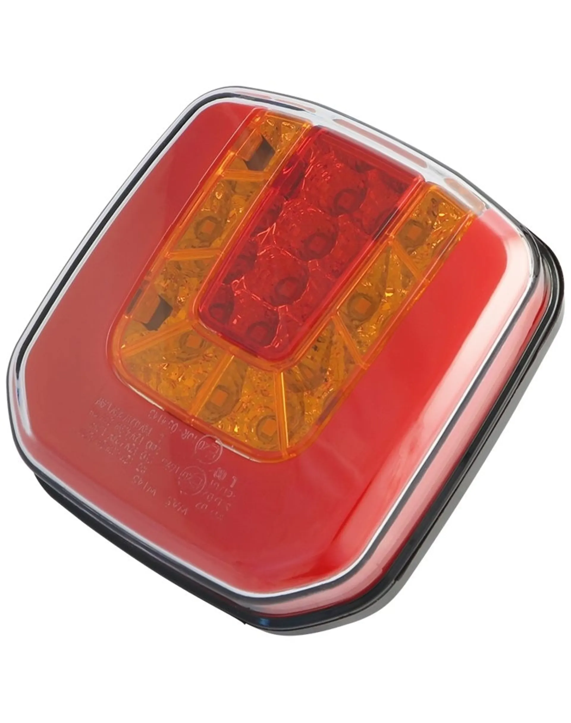 WAS - LED-Schlussleuchte 12/24V links+rechts 102x108mm, IP68 WAS - LED-Schlussleuchte 12/24V links+rechts 102x108mm, IP68