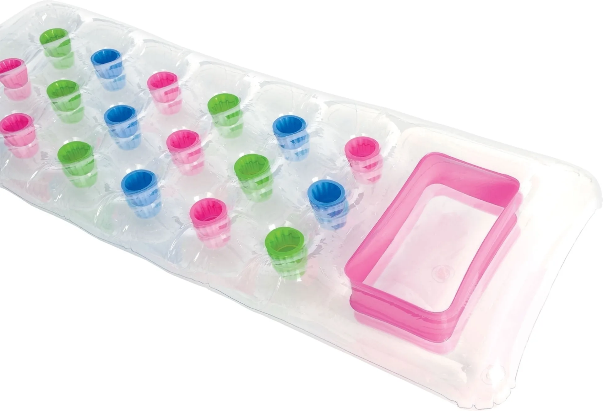 Intex Suntanner Mat matelas gonflable transparent 188 x 71 cm