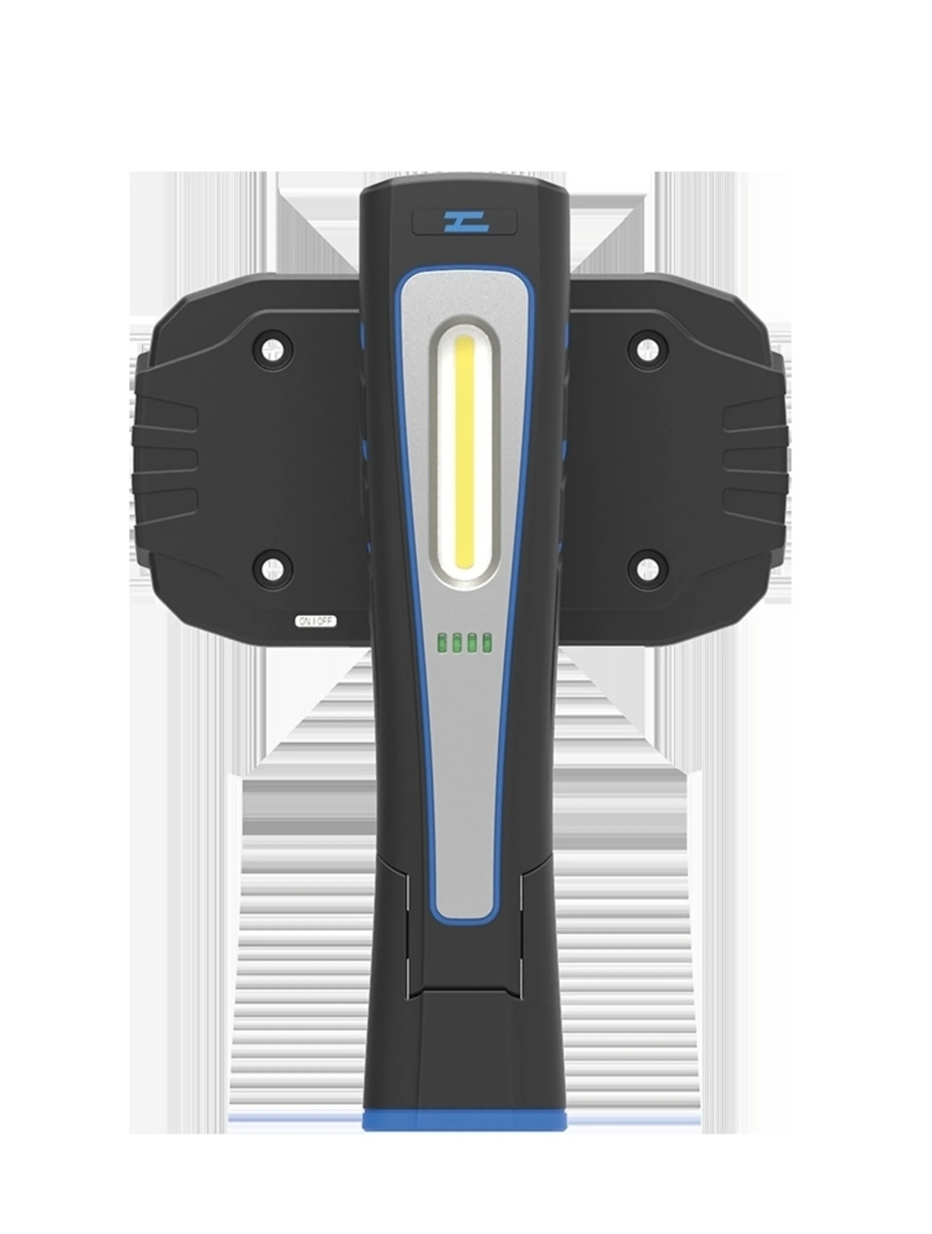 Profi LED Handlampe MAXI mit Wireless Ladung 55 - 500 lm dimmbar, Frontstrahler 300 lm