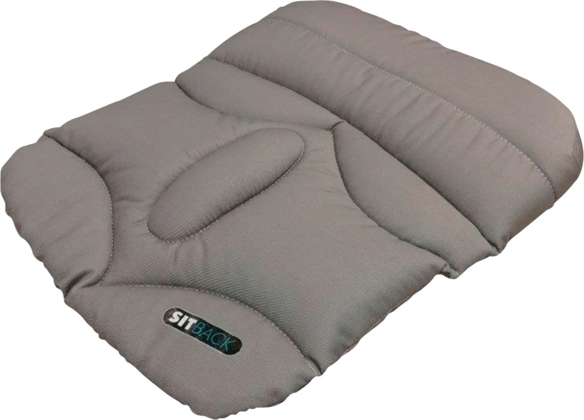 Sitback Basic small Fahrzeug Sitzkissen 31,5 x 42 cm Grau