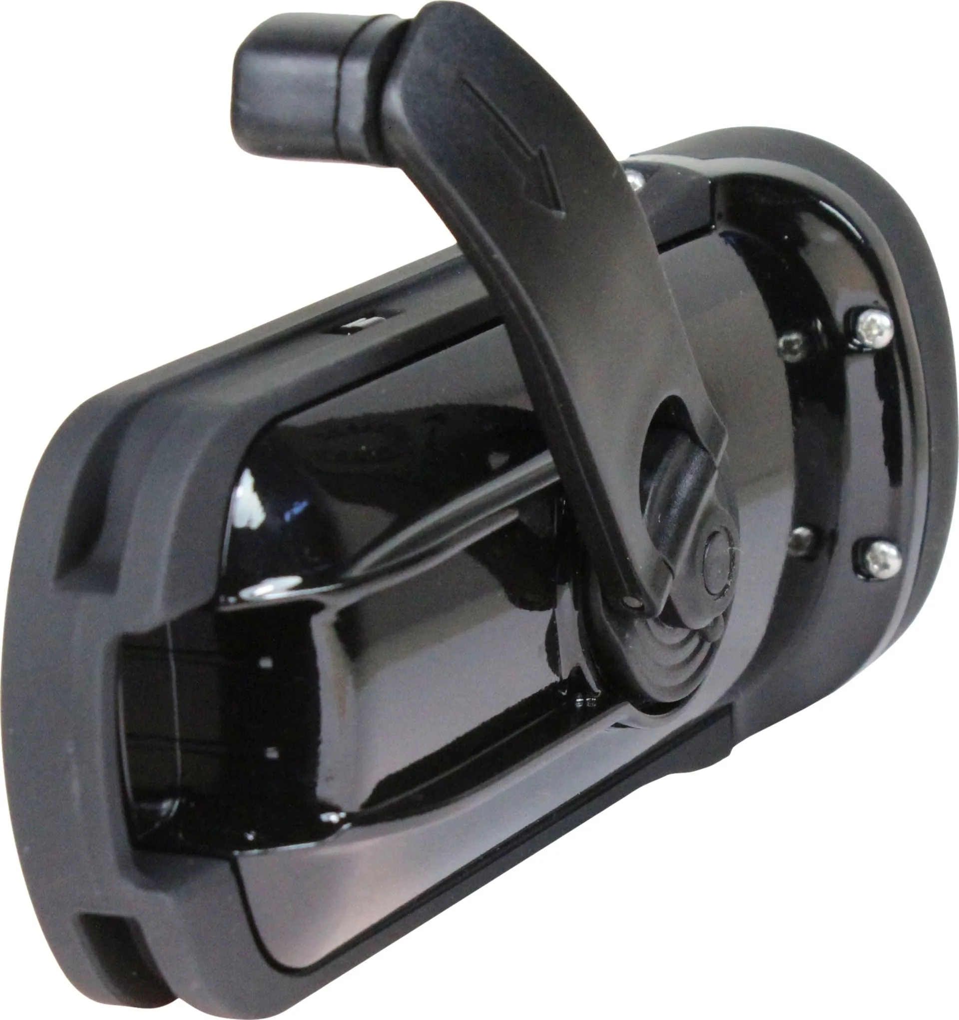 Powerplus Barracuda LED lampe de poche étanche à manivelle/solaire Powerplus Barracuda LED lampe de poche étanche à manivelle/solaire