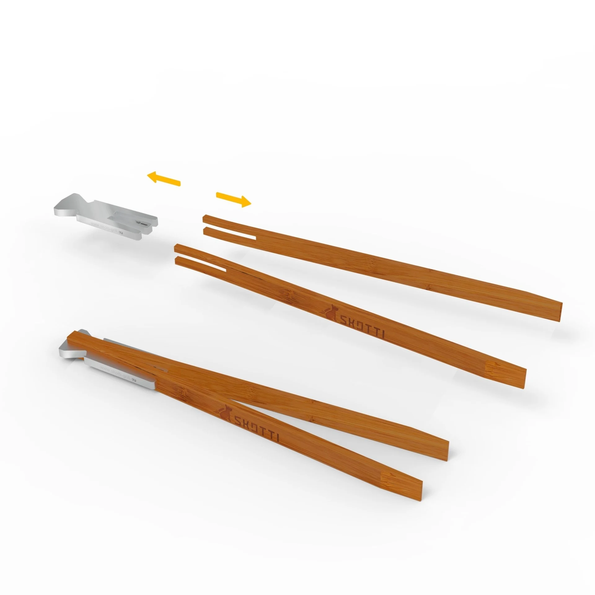 Skotti Grillzange Tongs für Skotti Grill mit integriertem Flaschenöffner Skotti Grillzange Tongs für Skotti Grill mit integriertem Flaschenöffner