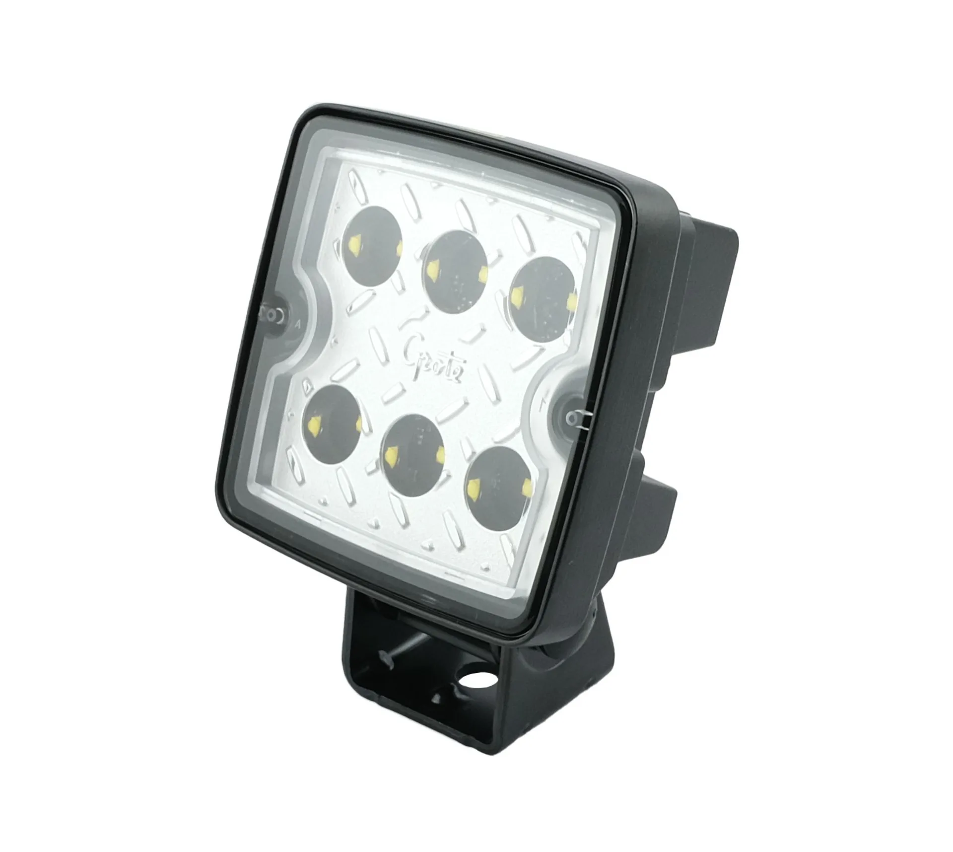 Grote LED-Arbeitsscheinwerfer 12/24 V Deutsch 100 x 100mm, 1’260 Lumen, IP69K, Breitstrahler Grote LED-Arbeitsscheinwerfer 12/24 V Deutsch 100 x 100mm, 1’260 Lumen, IP69K, Breitstrahler