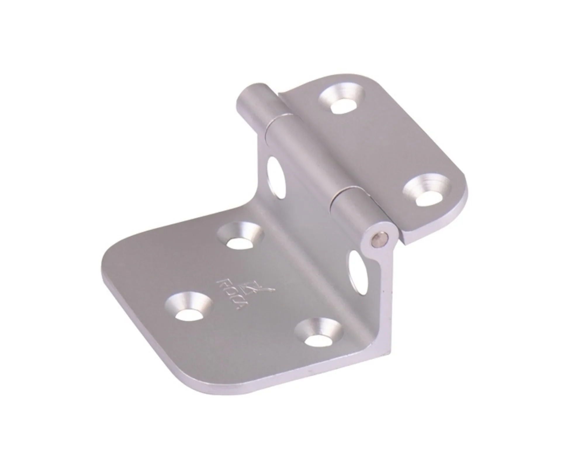 Winkelbeschlag für Tischplattenhalter, Alu, natureloxiert, 55x45mm Winkelbeschlag für Tischplattenhalter, Alu, natureloxiert, 55x45mm