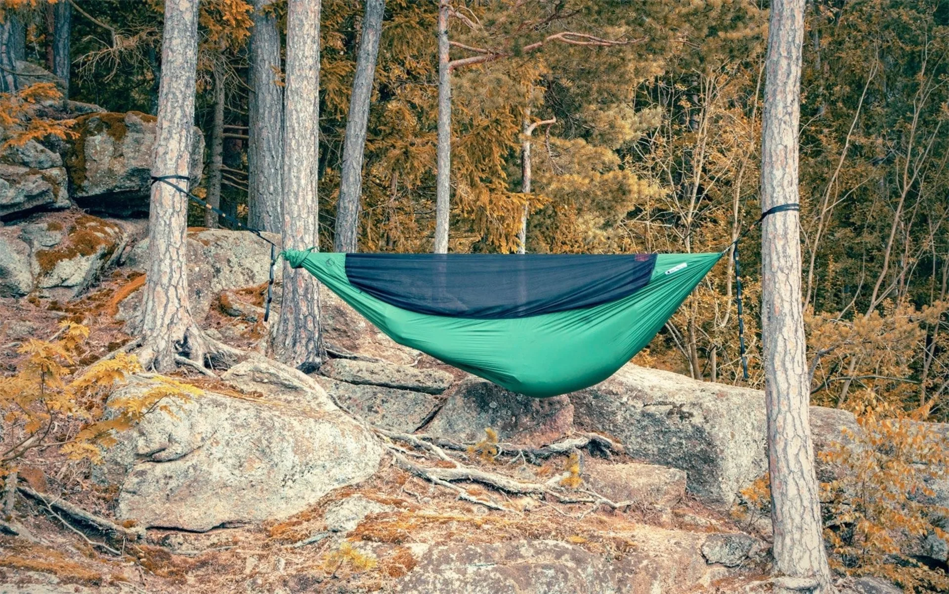 Ticket to the Moon Pro hamac 325 x 140 cm vert forêt