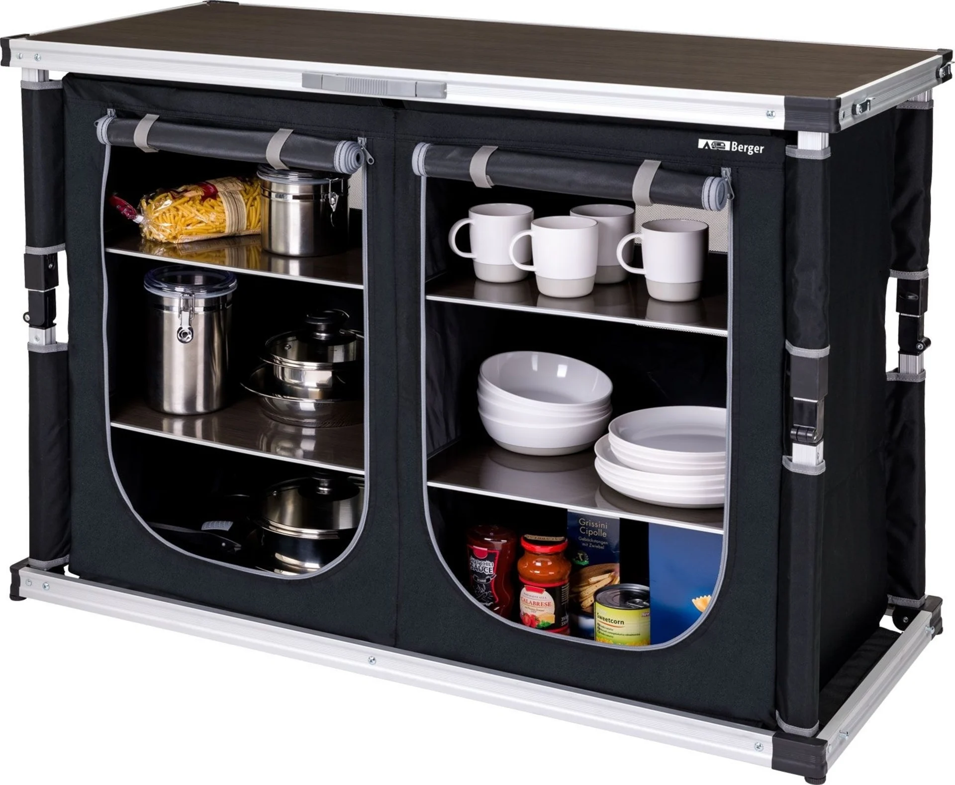 Berger Tampere Kofferbox / Campingschrank faltbar L