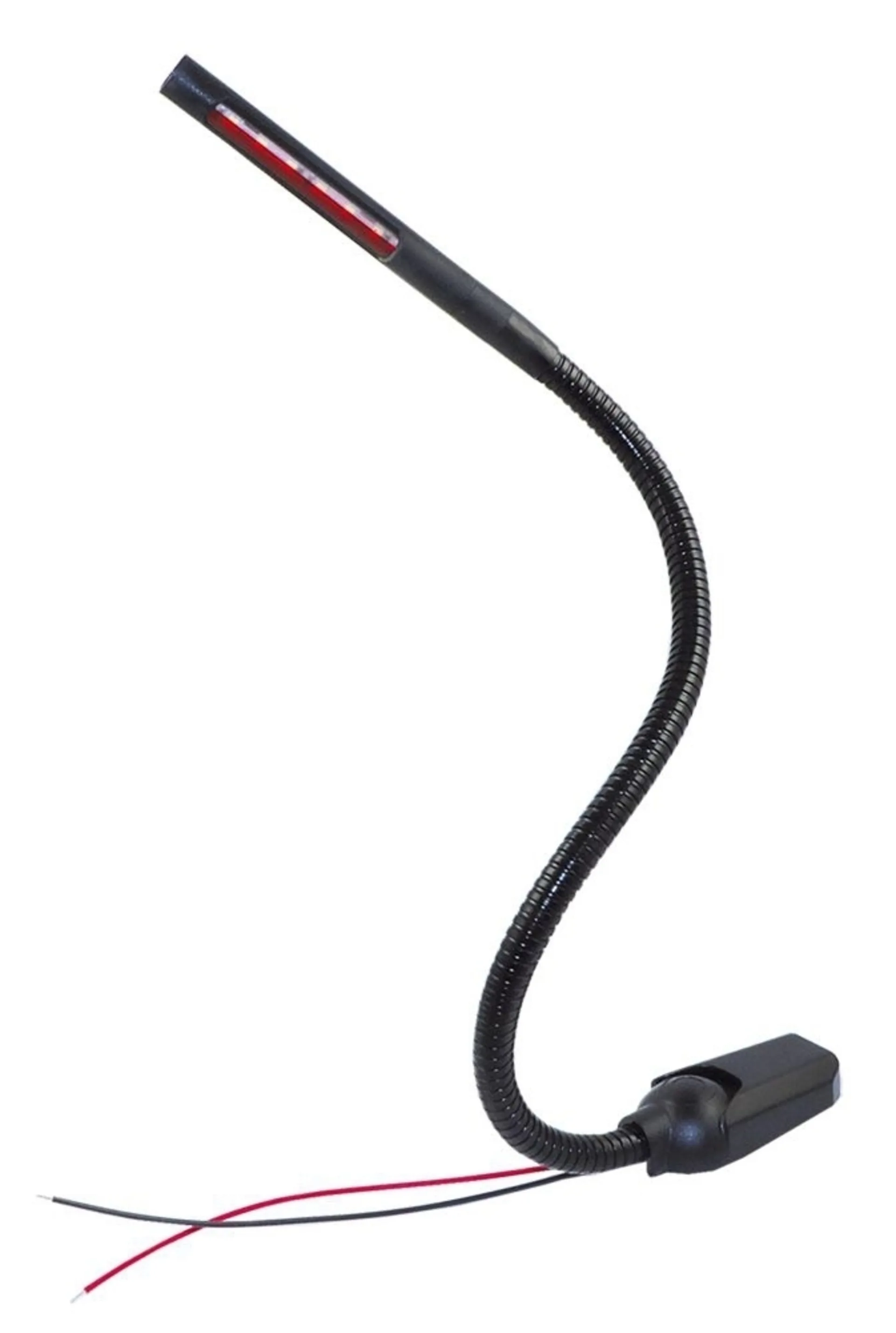 Labcraft - LED-Leselampe rot/weiss 12 V