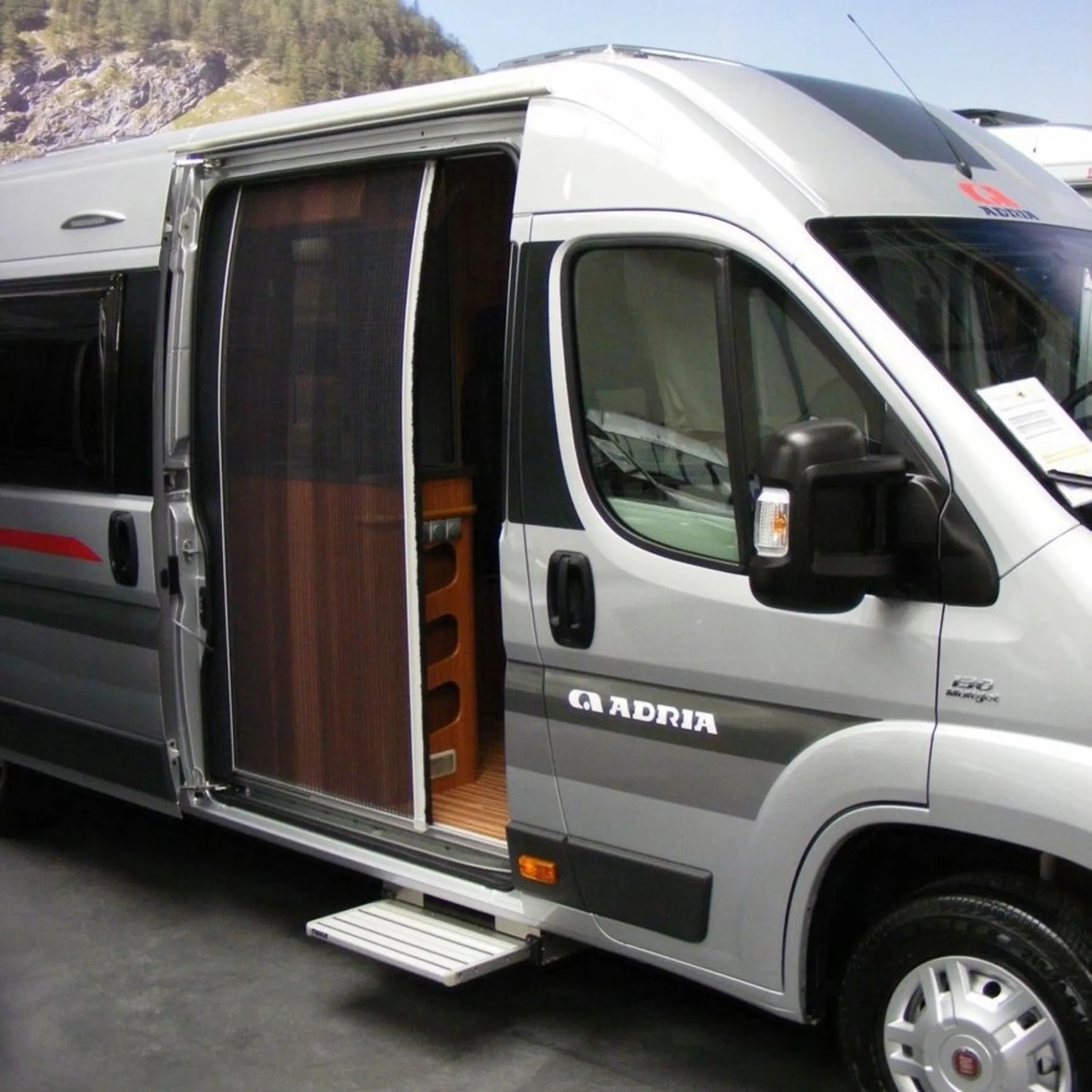 Moustiquaire plissée Mercedes pour porte coulissante Sprinter