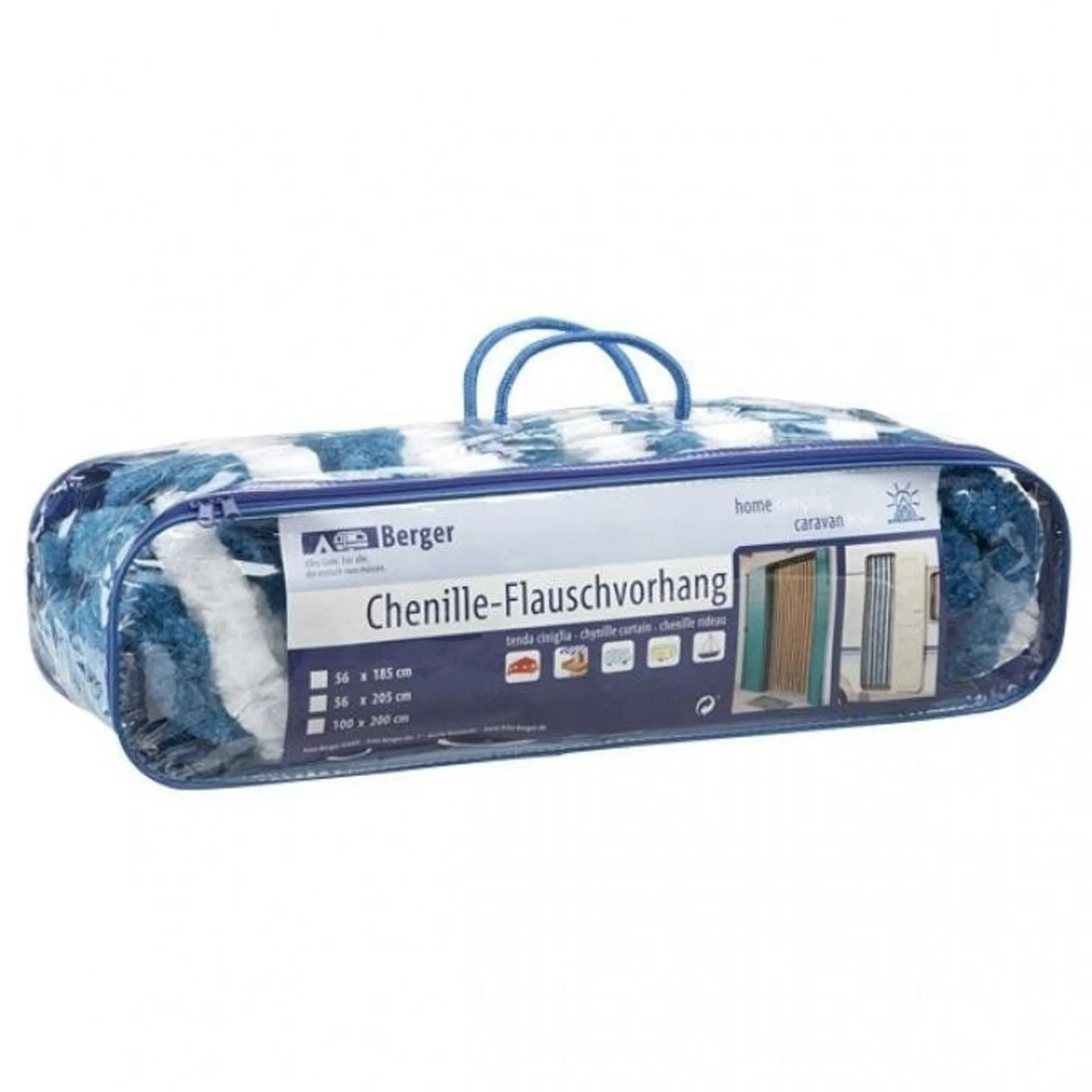 Berger Rideau de duvet chenille