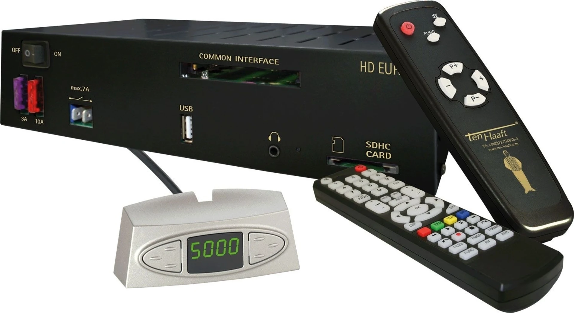Ten Haaft Sat-Anlage Oyster HDTV inkl. HD-Receiver