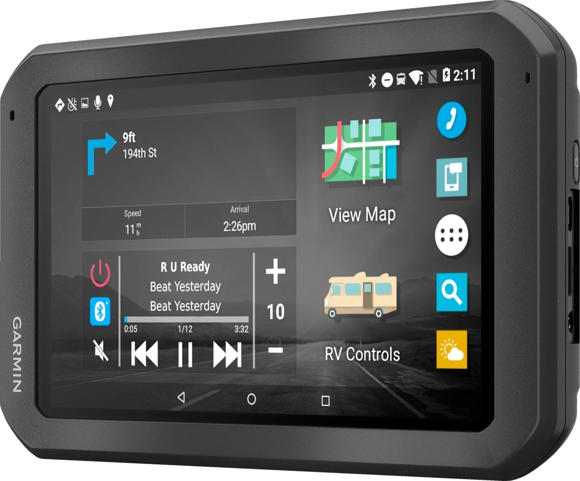 Écran / tablette Garmin Vieo RV 752 pour l'unité de base 7 Écran / tablette Garmin Vieo RV 752 pour l'unité de base 7