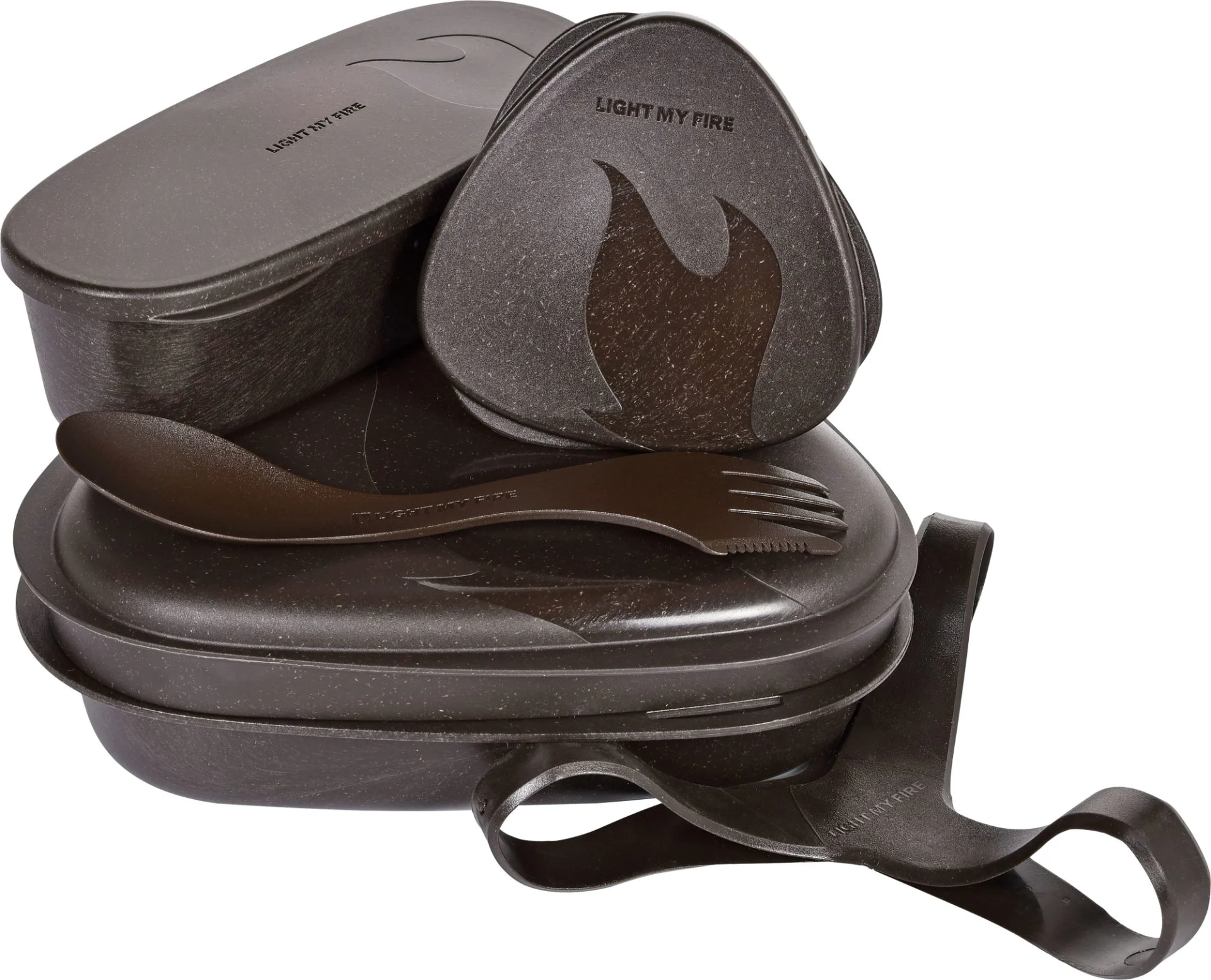 Light My Fire Lunchkit Geschirr-Set 6-tlg. cocoa Light My Fire Lunchkit Geschirr-Set 6-tlg. cocoa