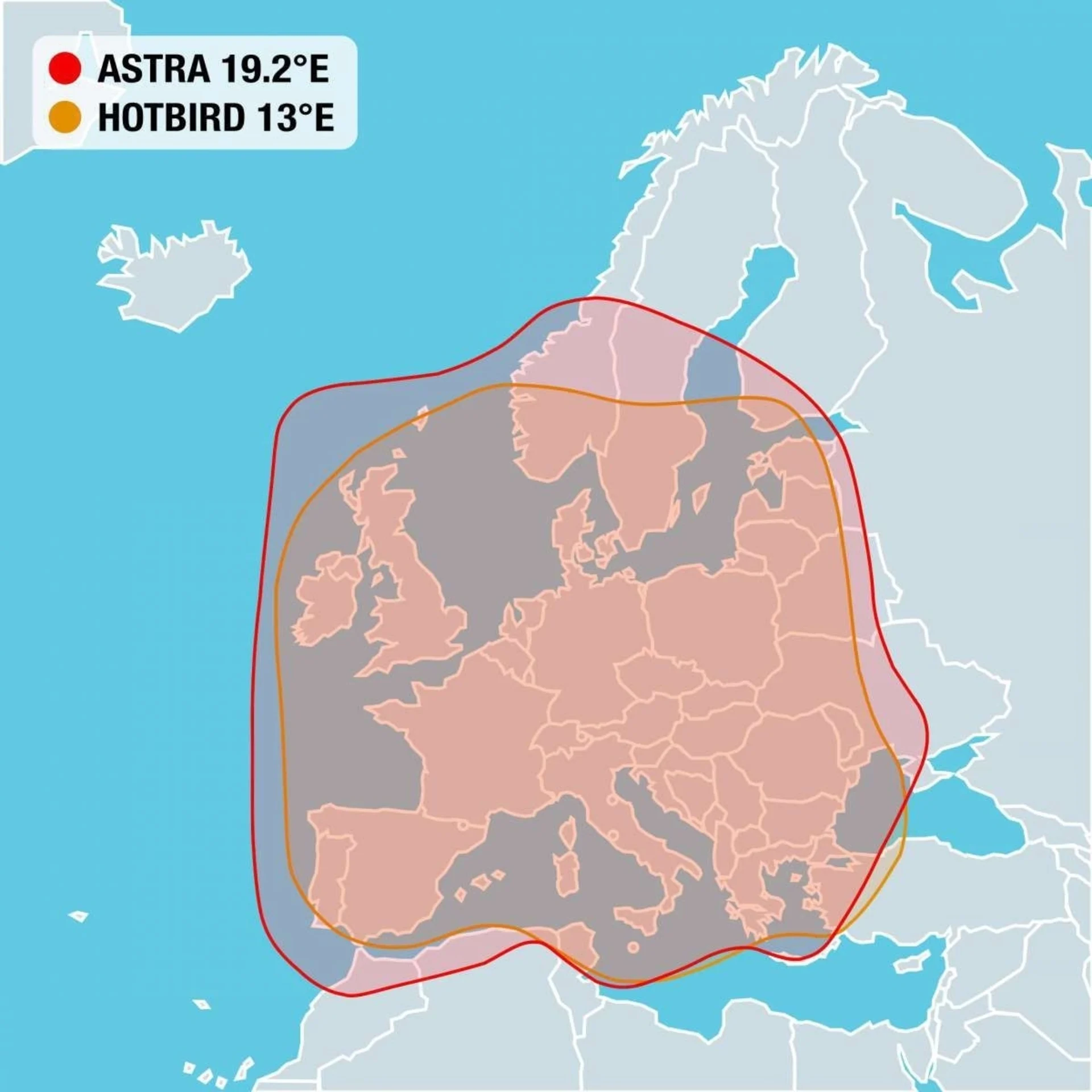 Camping-Sat-Antenne mit GPS Receiverunabhängige