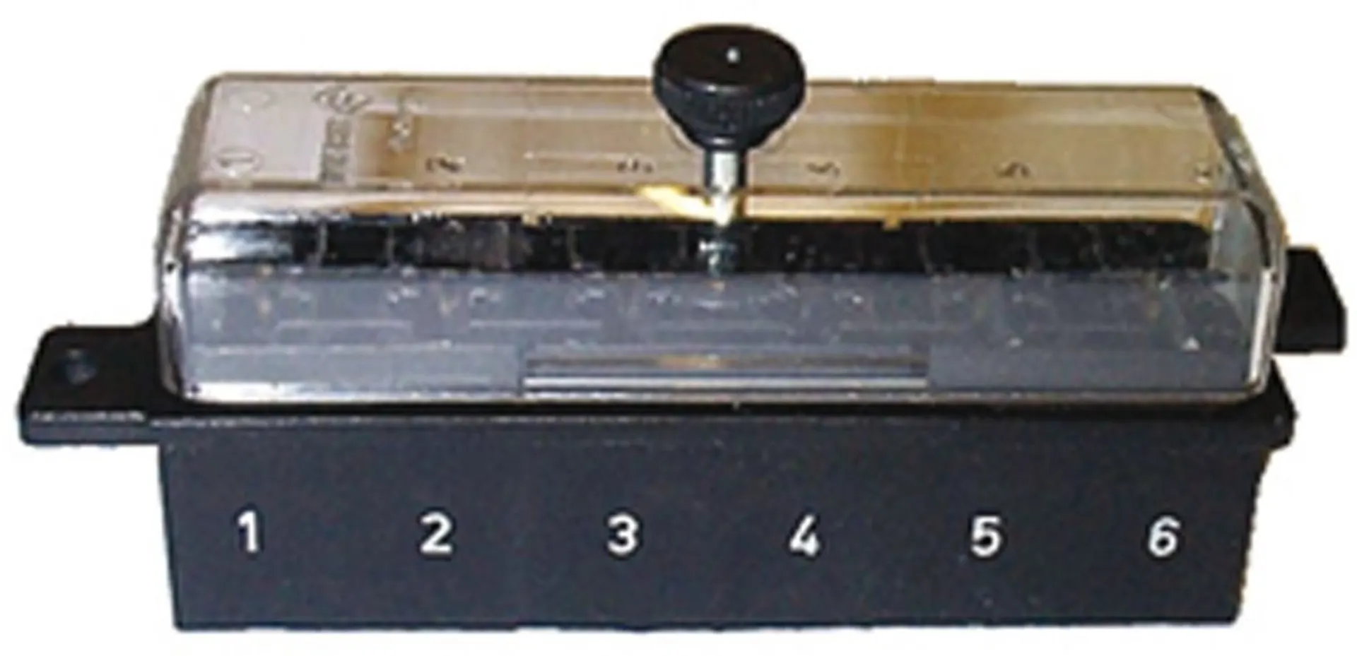 Merit Stecksich.dose. 6-p. schwarz 6 x ATO