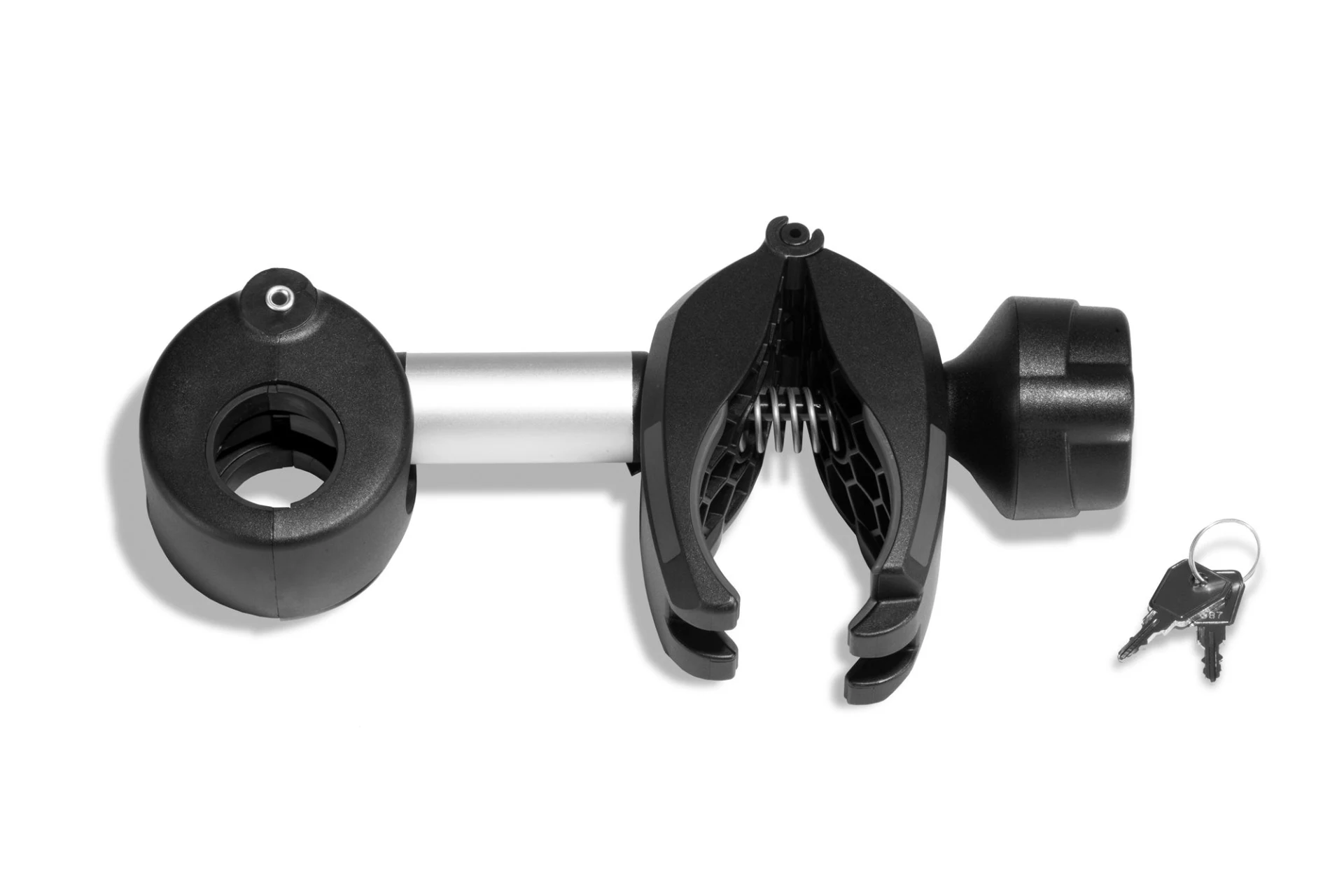 Uebler Abstandshalter 1. Fahrrad längere Ausführung abschließbar für Kupplungsträger