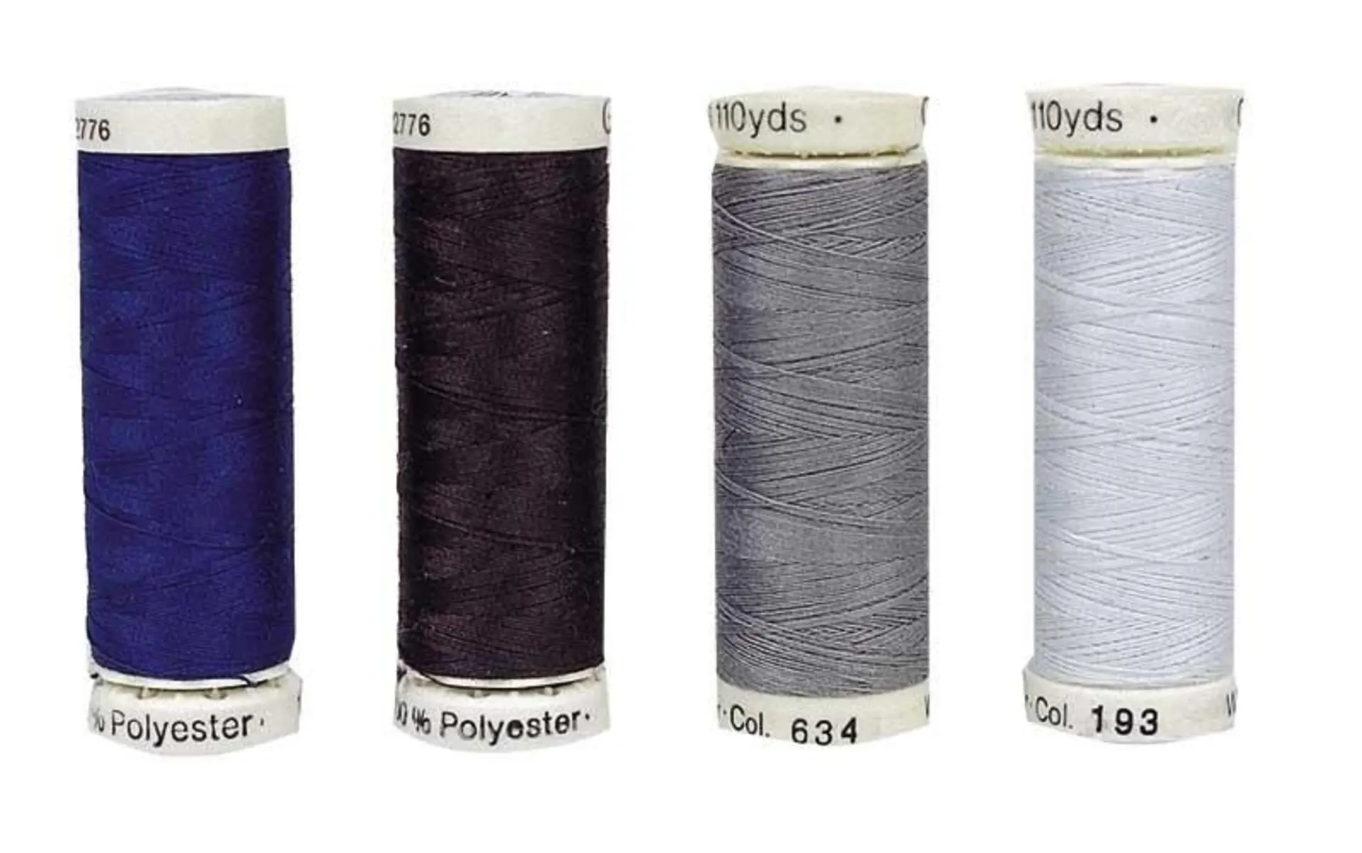 Weisses Zelt-Nähgarn aus 100% Polyester, 200m Weisses Zelt-Nähgarn aus 100% Polyester, 200m