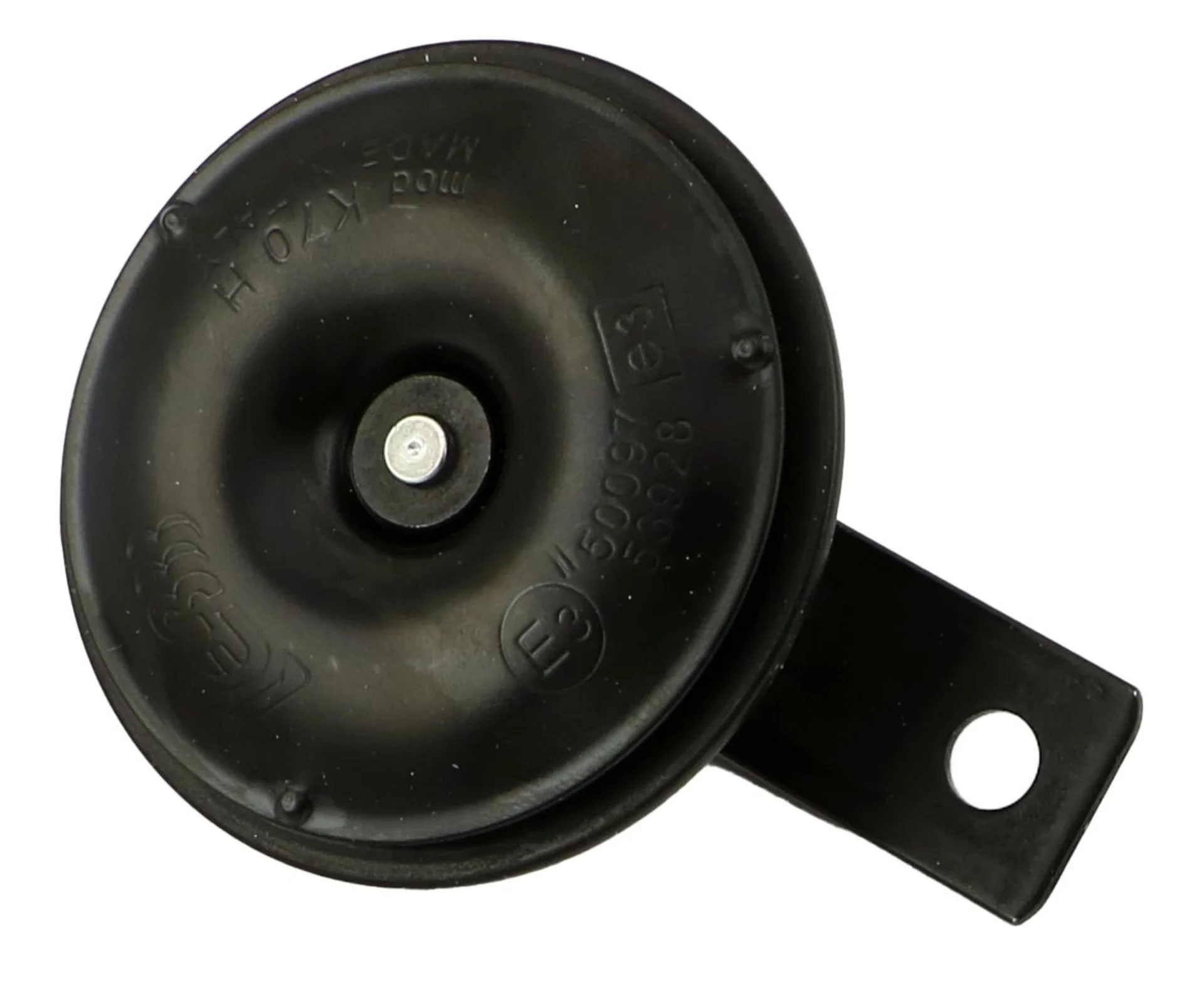 Tellerhorn, 2-Pol., 71 mm 12 V ø 71 mm 12 V 420 Hz, spez. für Motorräder