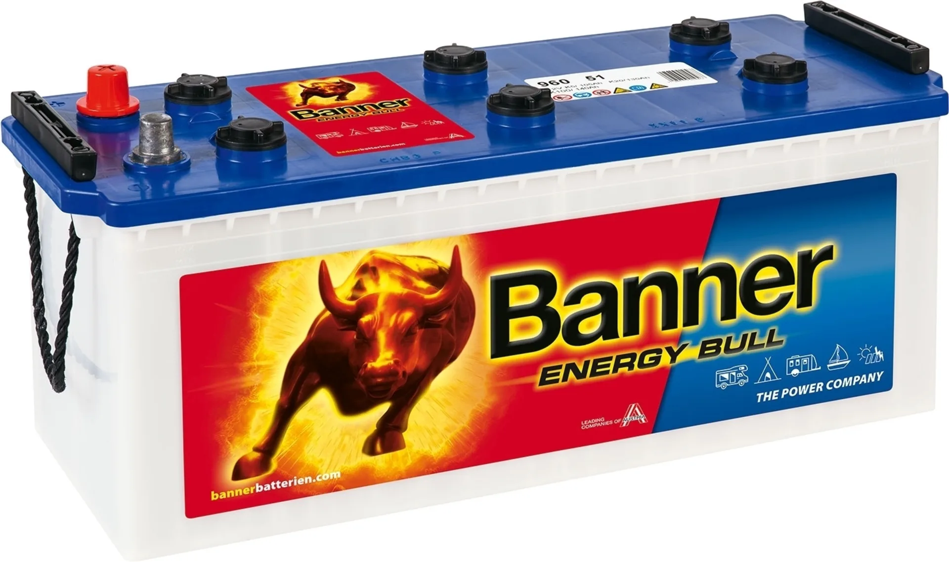 Batterie à décharge longue durée Banner Energy Bull 12 V 130/105 Ah