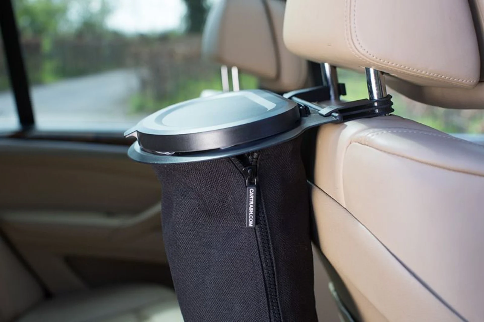 Flextrash Mülleimer 9 Liter, schwarz, aus biologisch abbaubarem Material
