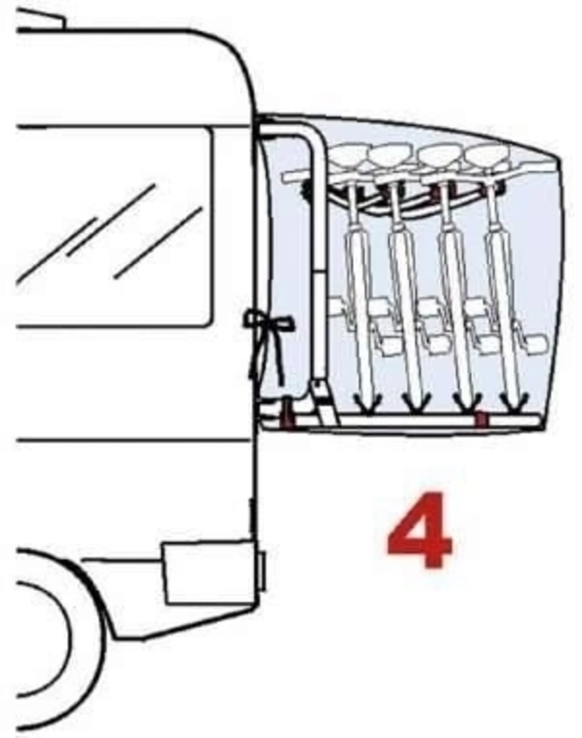 Bike-Cover Plus pour 4 roues