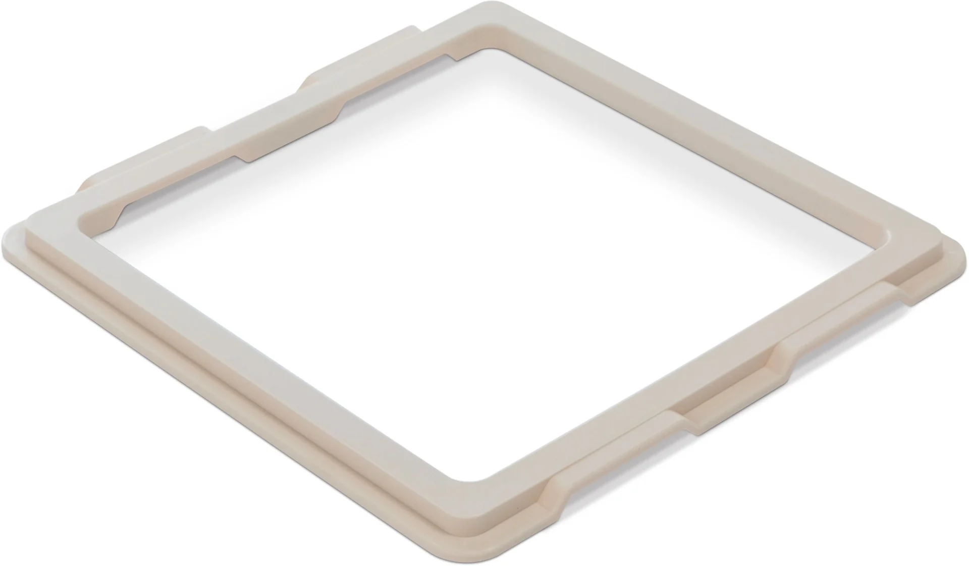 MPK cadre d'adaptation pour lanterneaux 28 x 28 cm noir
