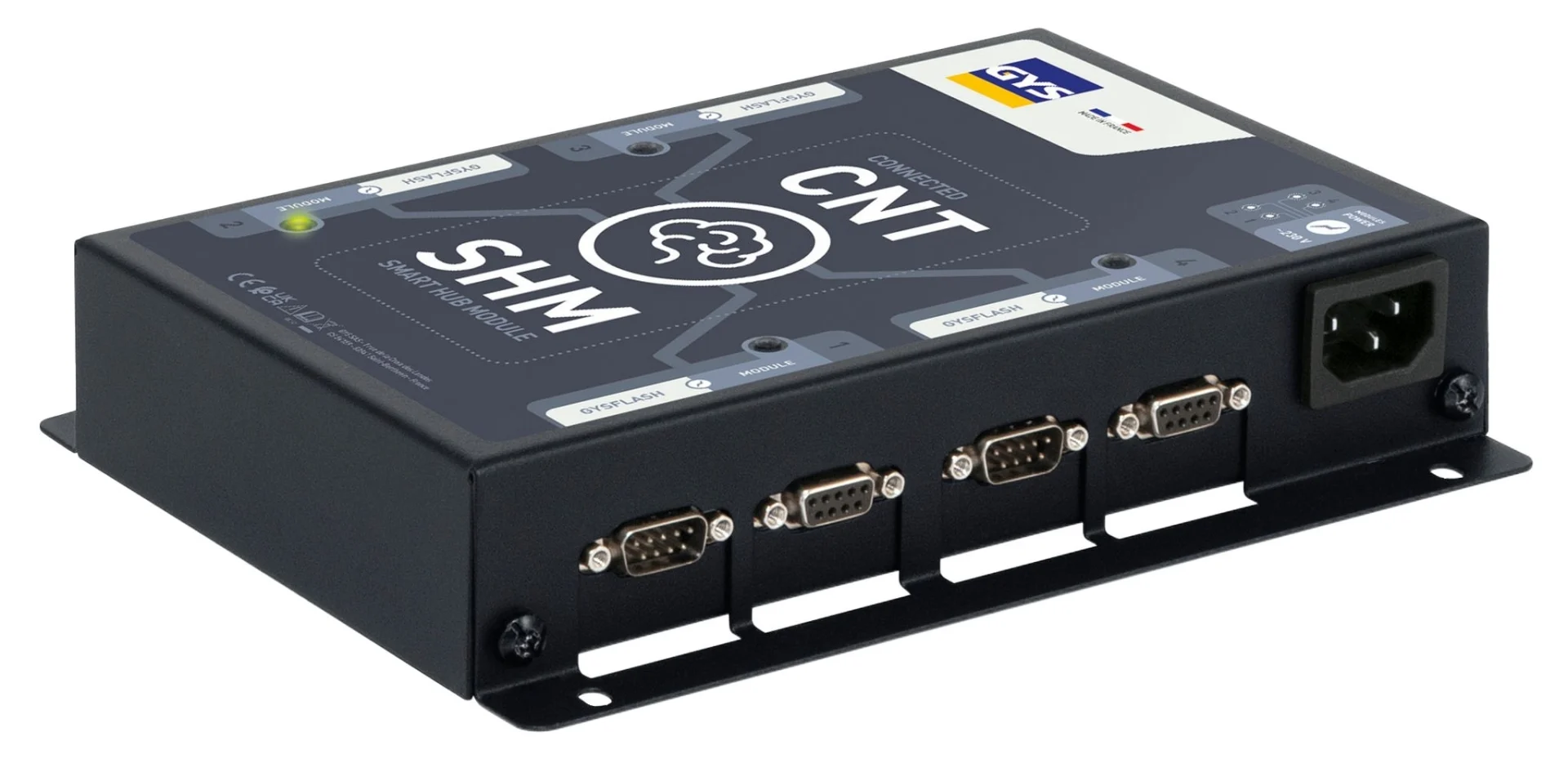 GYSFLASH - SHM : module Smart HUB 220 x 180 x 45 mm, 1,07 kg GYSFLASH - SHM : module Smart HUB 220 x 180 x 45 mm, 1,07 kg