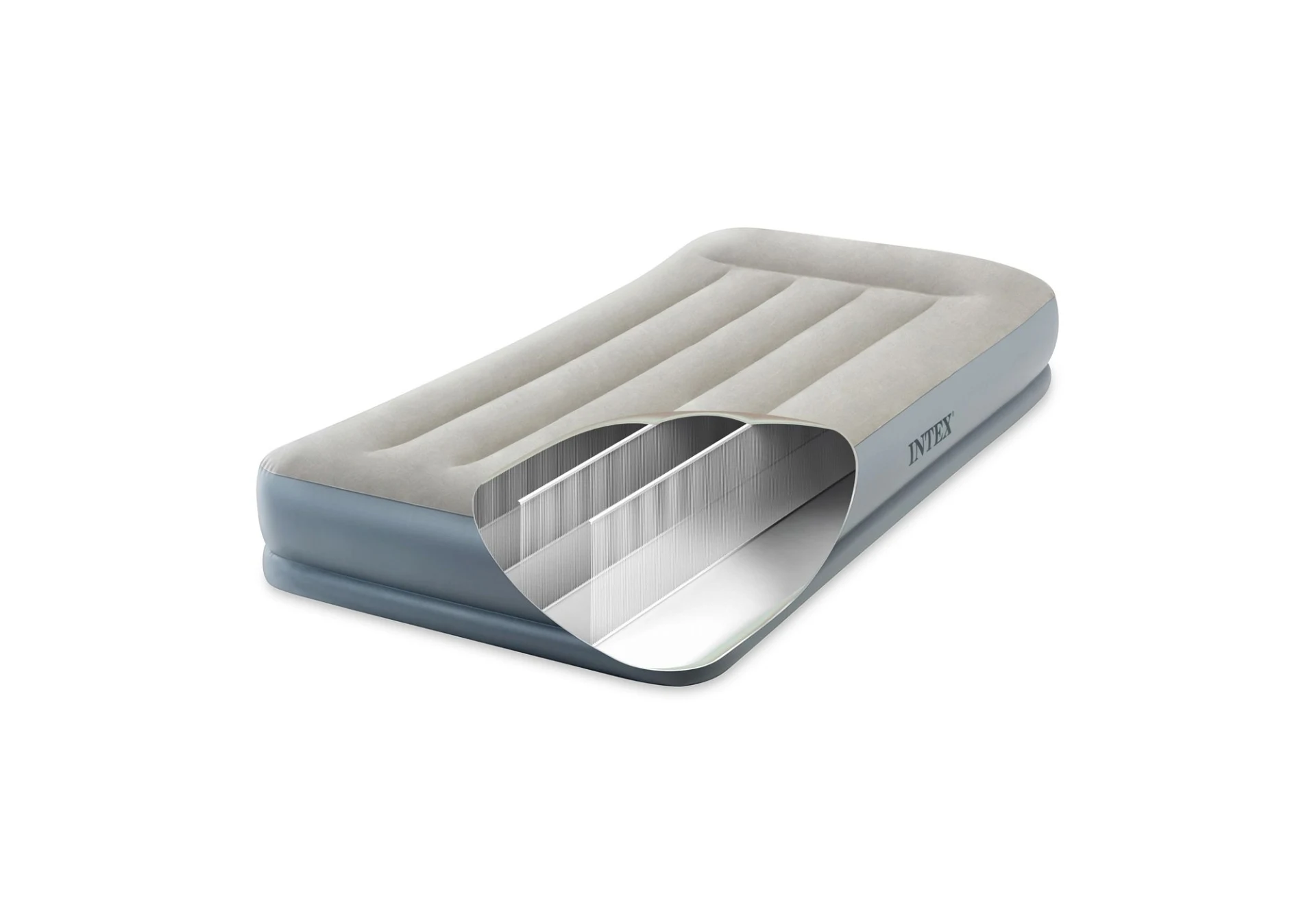 Matelas gonflable Intex DuraBeam Mid-Rise avec pompe 220 V Twin 191 x 99 x 30 cm