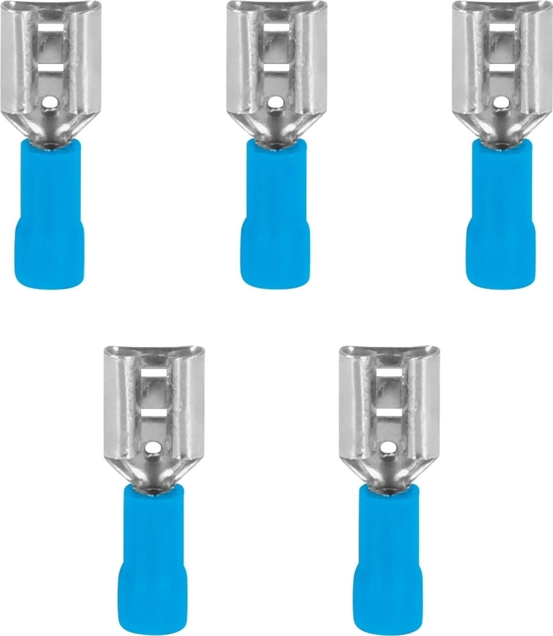 InnTec douilles à fiches plates 4,8 mm (set de 5)
