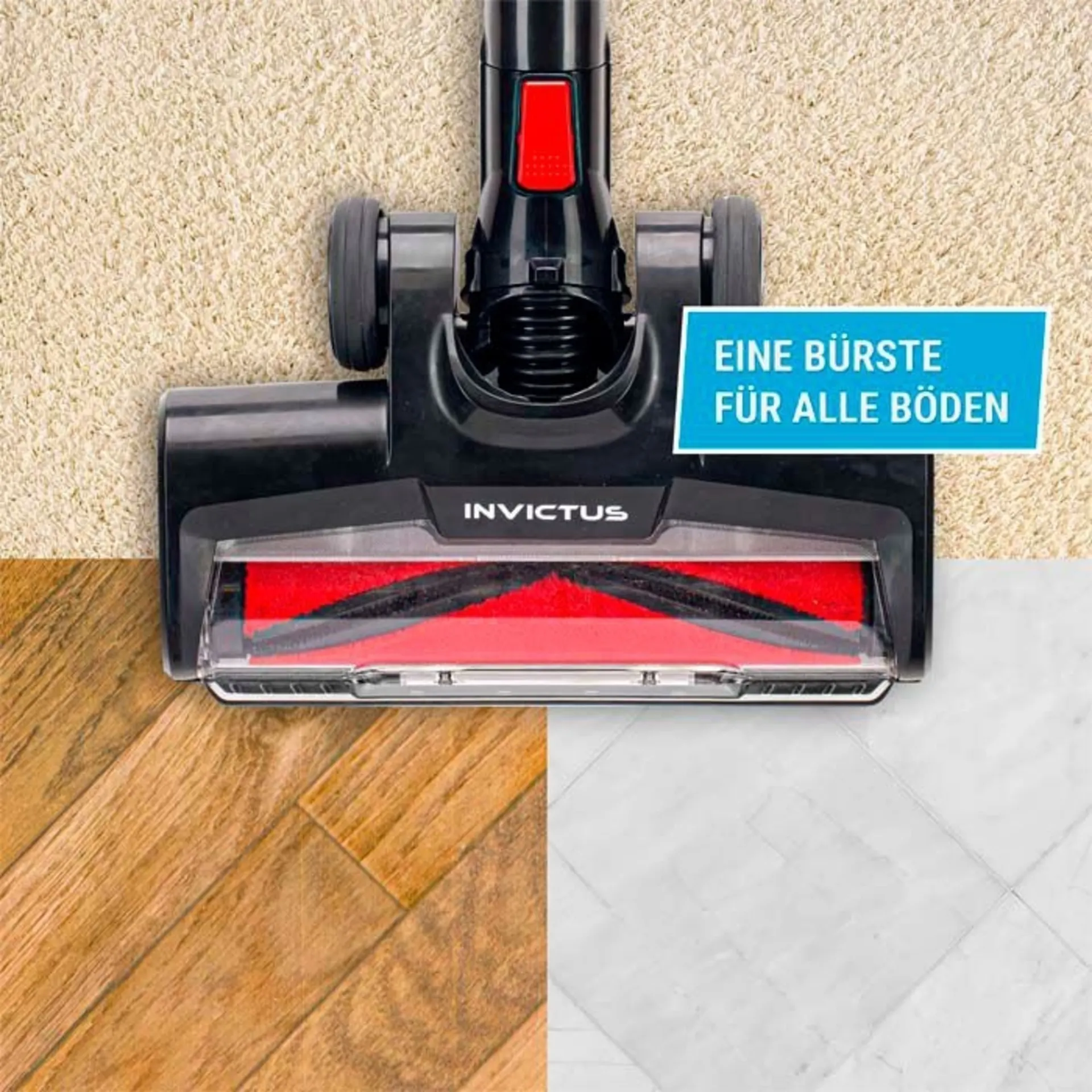 Invictus X9 aspirateur à batterie y compris mini brosse électrique motorisée 14 pièces