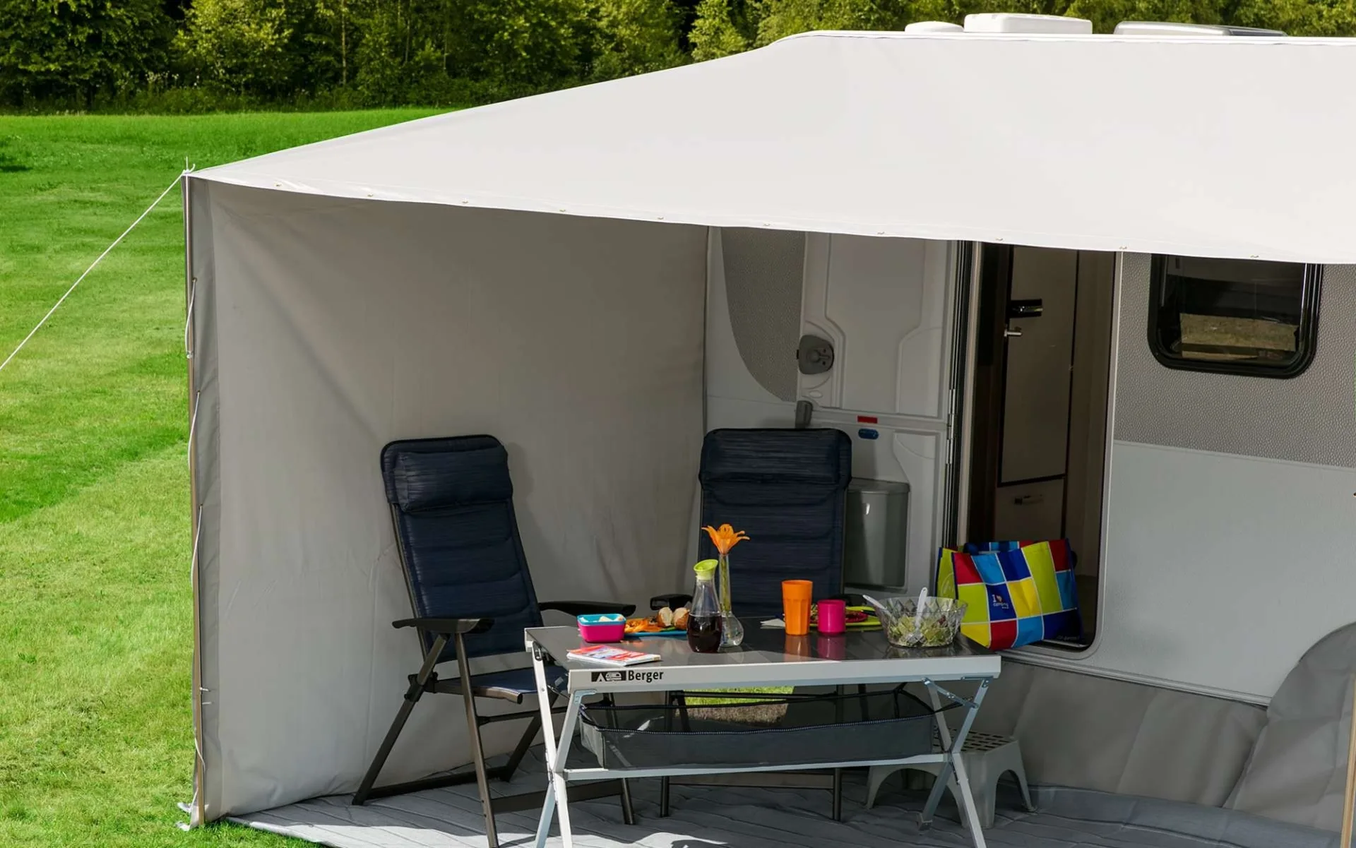 Berger Vario Sonnenvordach 700 x 240 cm
