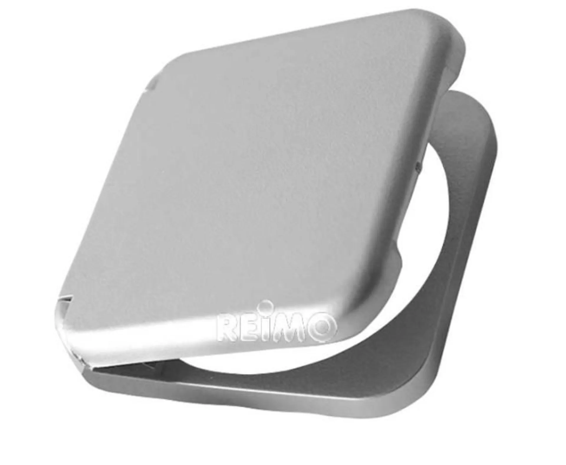 Silberner Klappdeckel für 230V-Steckdose (820705)