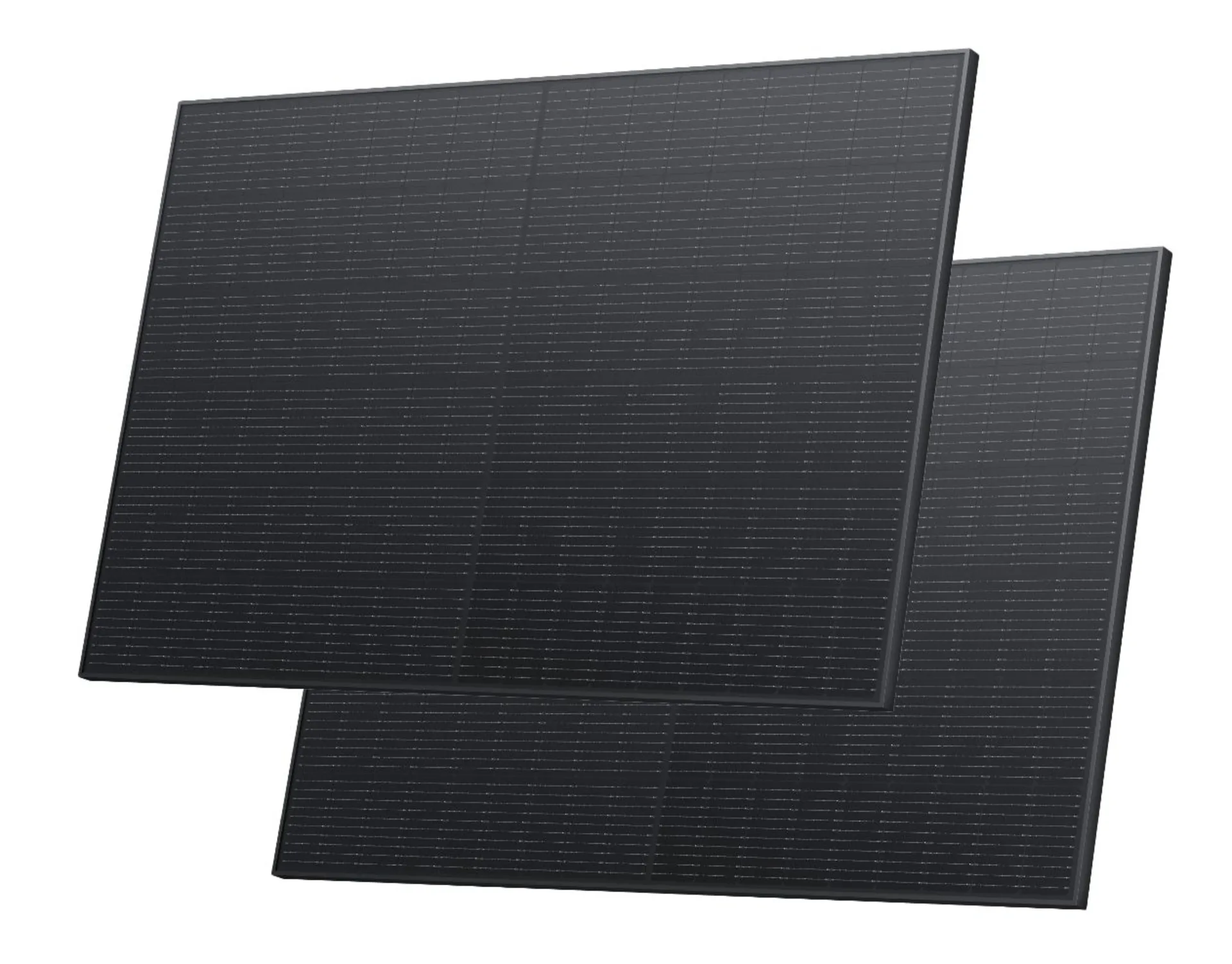2 Stk. EcoFlow - Mono-Solarpanel 400 W 1’722 x 1’134 x 35 mm, Leerlaufspannung 37.1 V, Max. 12.9 A 2 Stk. EcoFlow - Mono-Solarpanel 400 W 1’722 x 1’134 x 35 mm, Leerlaufspannung 37.1 V, Max. 12.9 A