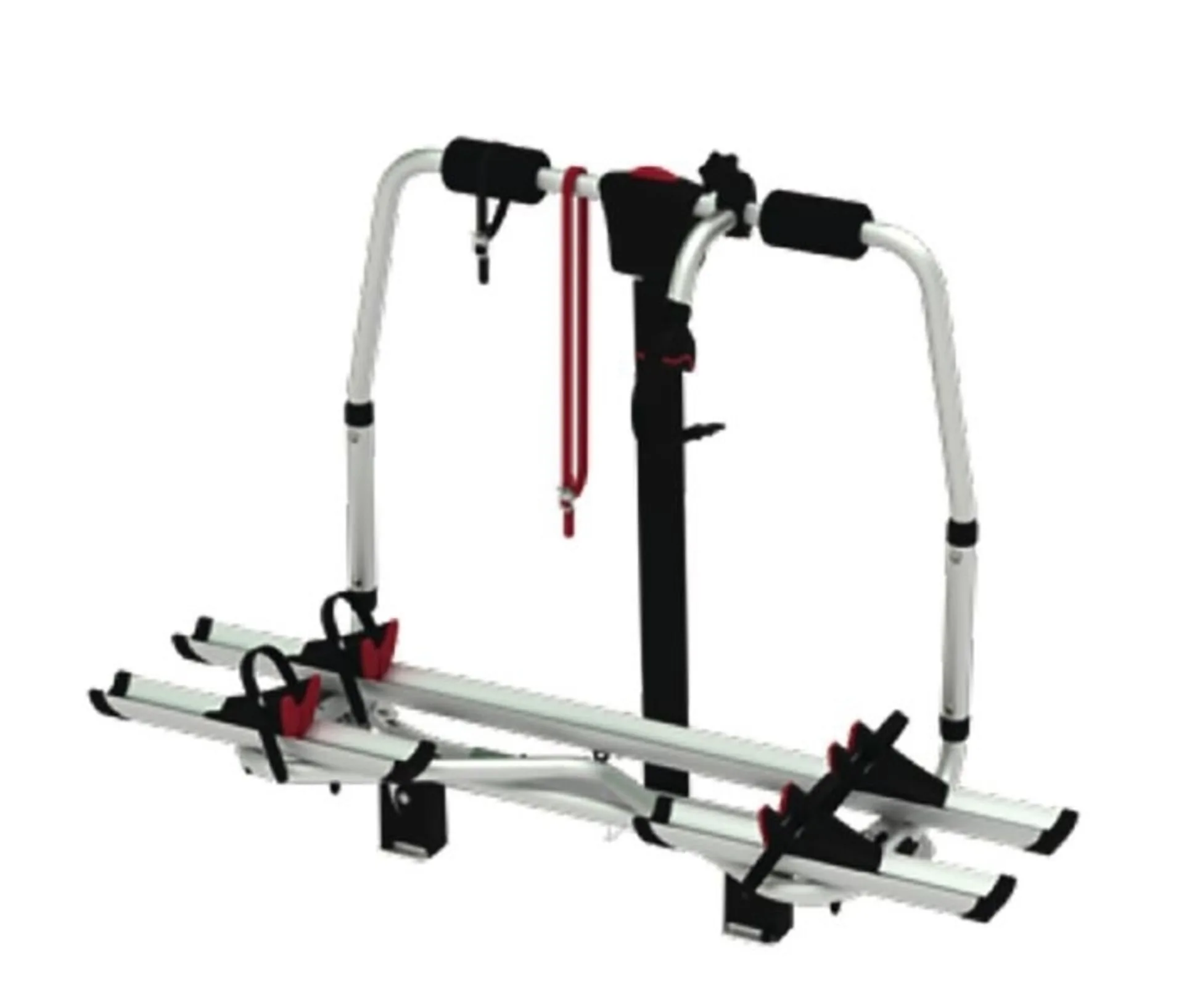 Porte-vélos pour 2 vélos électriques sur la caravane