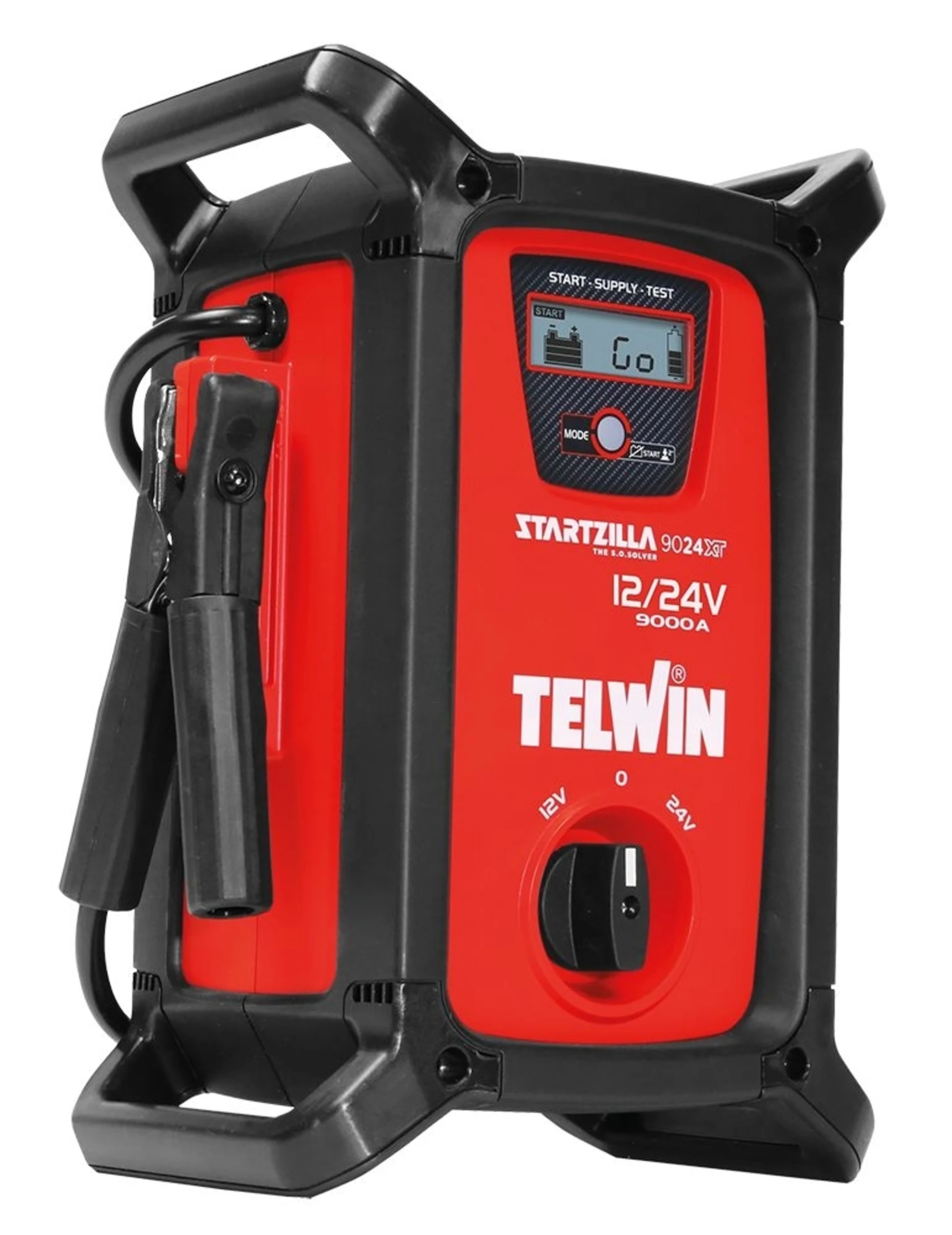 Telwin - Startzilla 9024 XT, 12/24 V Booster 12/24 V, 9’000 / 4’500 A