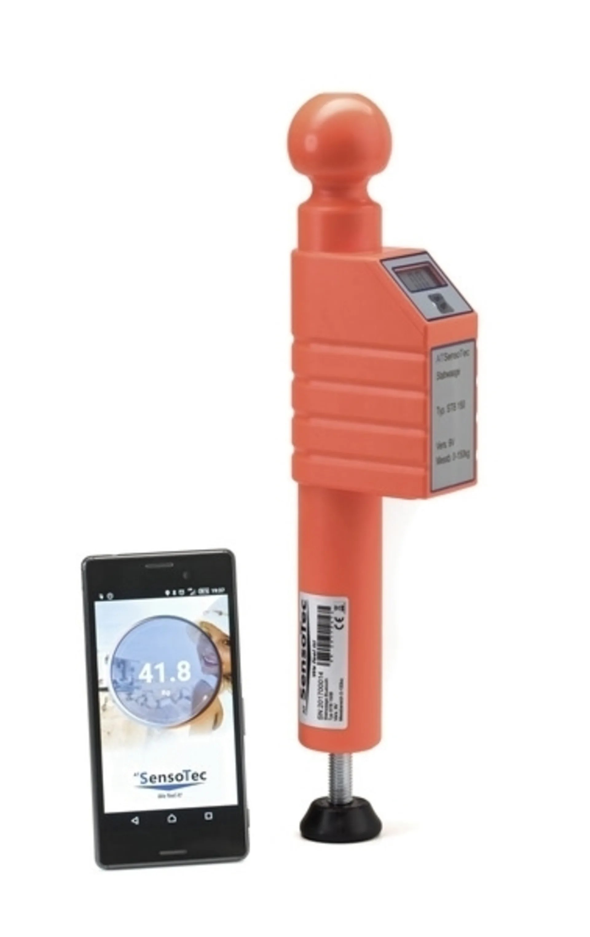Digitale Stützlastwaage STB 150 mit Bluetooth - Orange