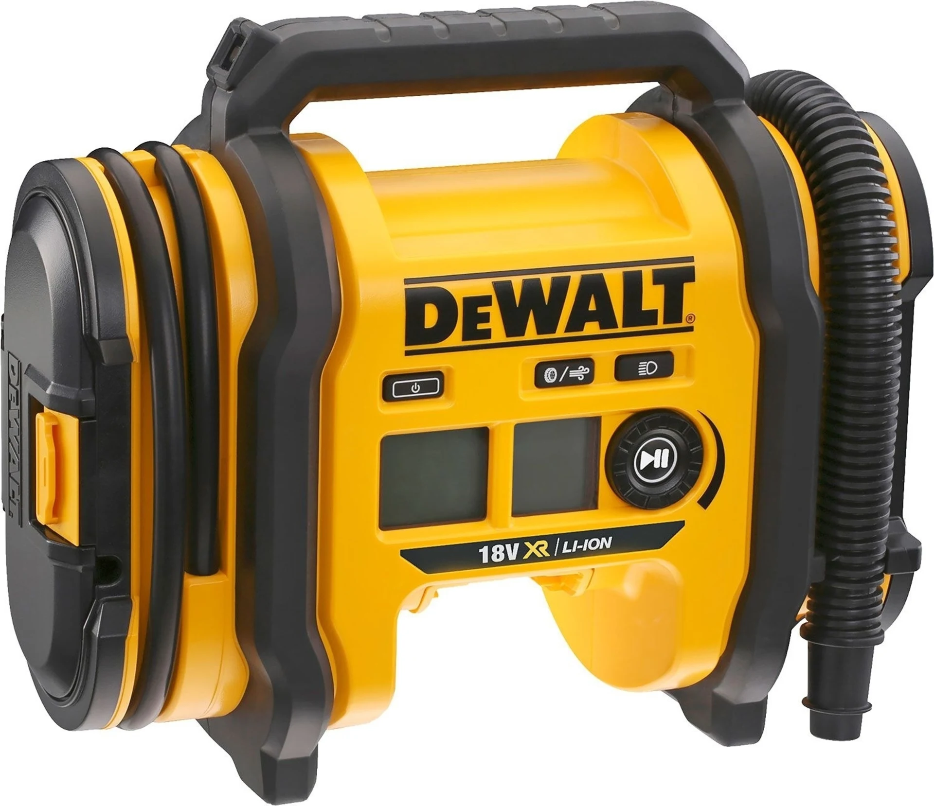 DeWalt DCC018N-XJ Akku & Netz Kompakt Kompressor 18 V / 230 V (ohne Akku)