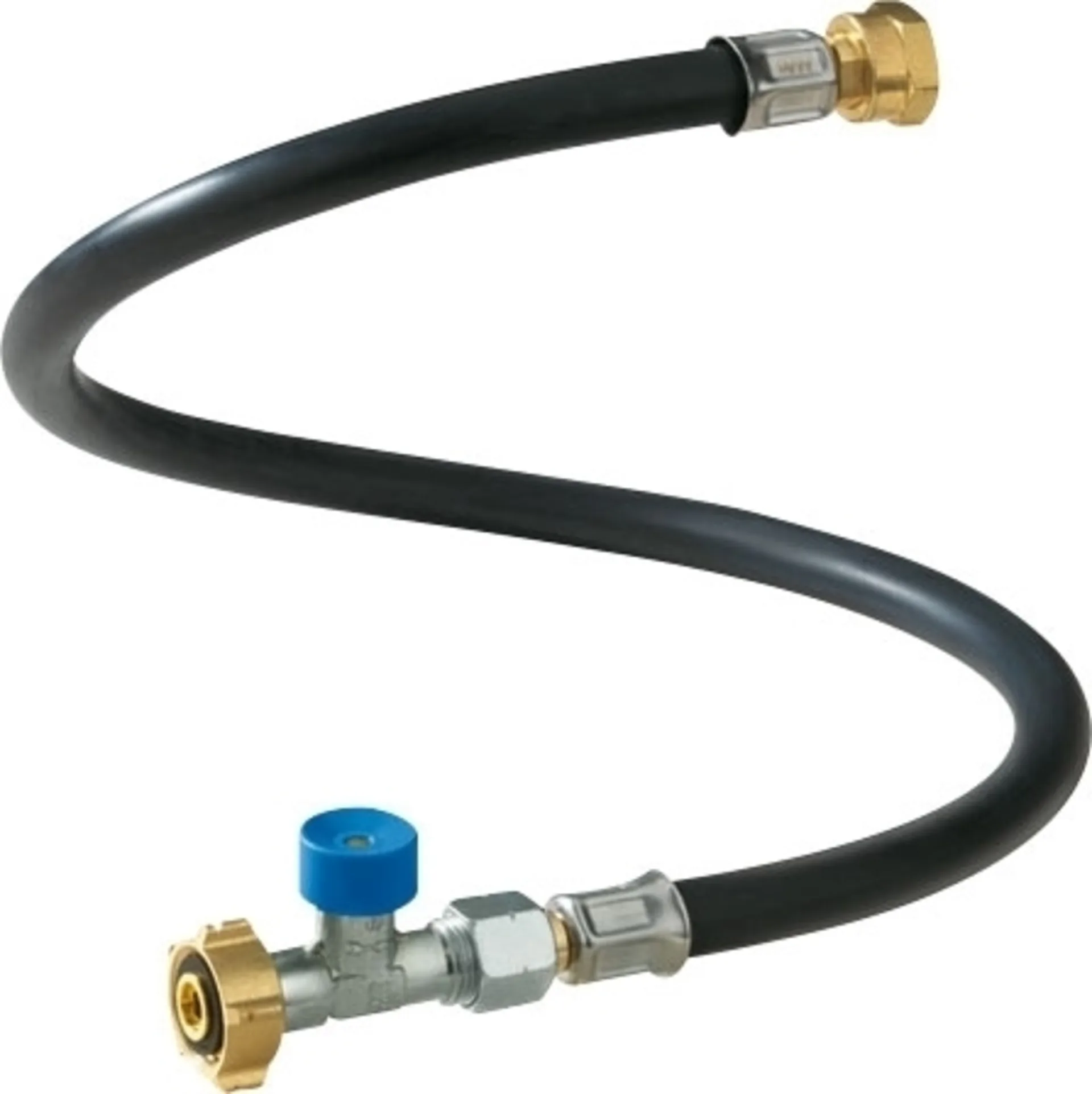 GOK Tuyau à gaz haute pression 45 cm / G. 2 avec sécurité de rupture de tuyau pour FR Shell