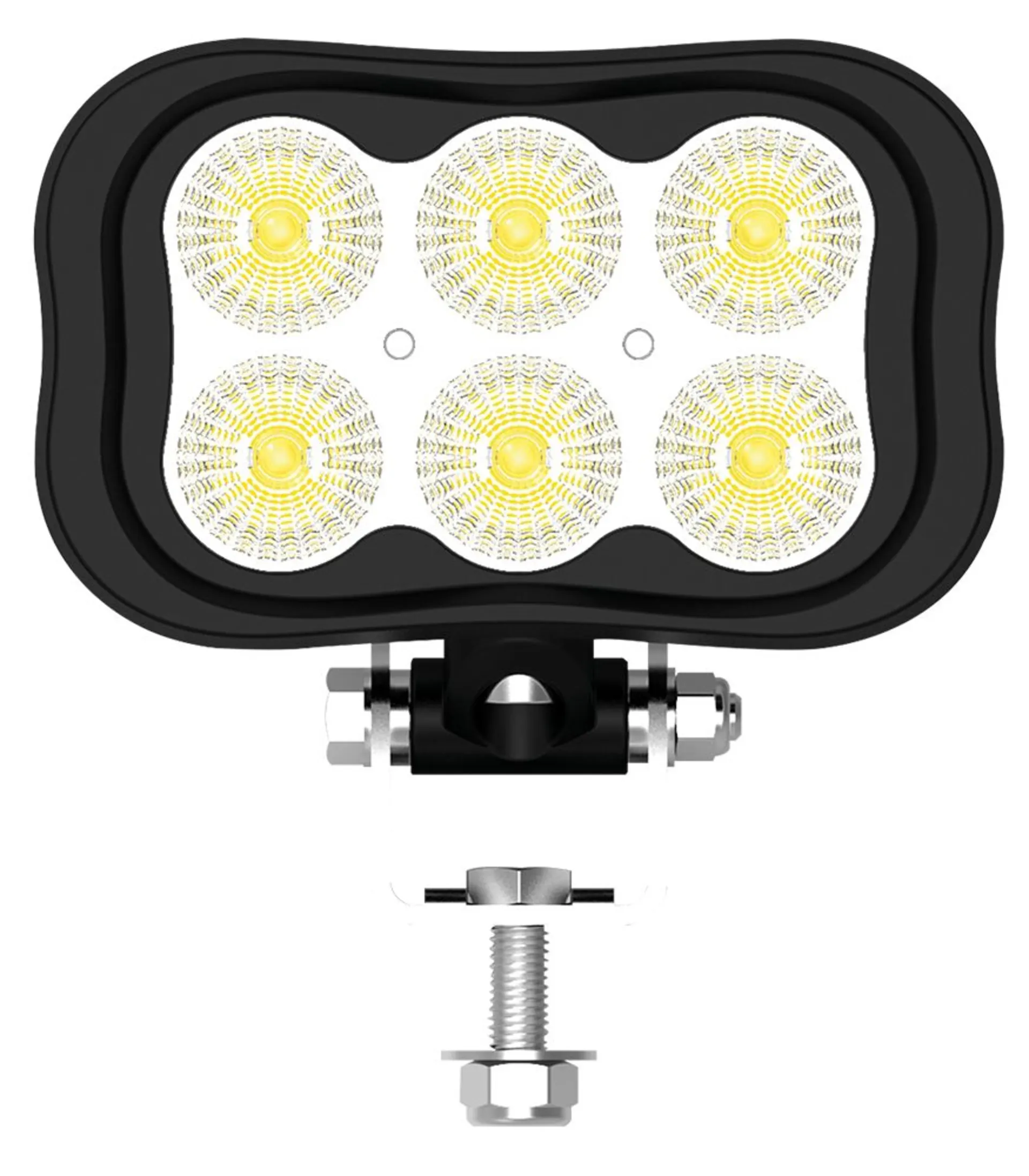 OLEDONE - LED-Arbeitsscheinw. 12/24 V 154 x 97 mm, 7’200 Lumen, IP68, 9 - 32 V, 60 W, Breitstrahler