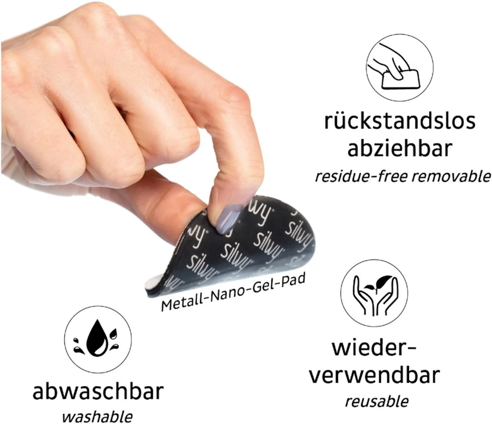 silwy® Porzellan Magnet-Espressotassen 2er-Set (70 ml)