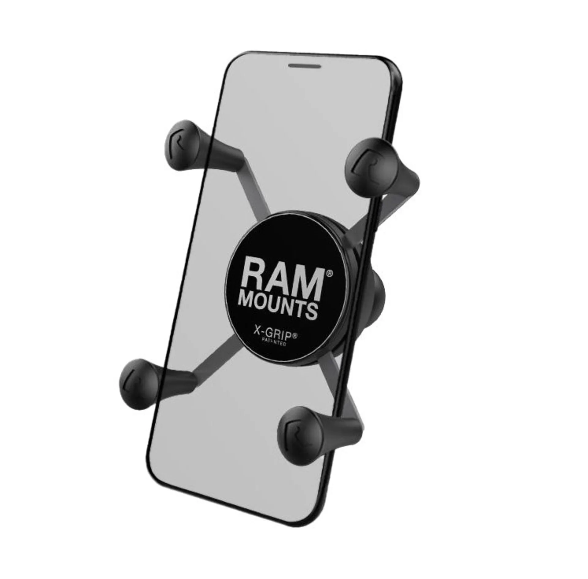 RAM Mounts X-Grip-Halteklammer, B-Kugel (1“) mit Gummilasche zur sicheren Befestigung, bis 6“ RAM Mounts X-Grip-Halteklammer, B-Kugel (1“) mit Gummilasche zur sicheren Befestigung, bis 6“