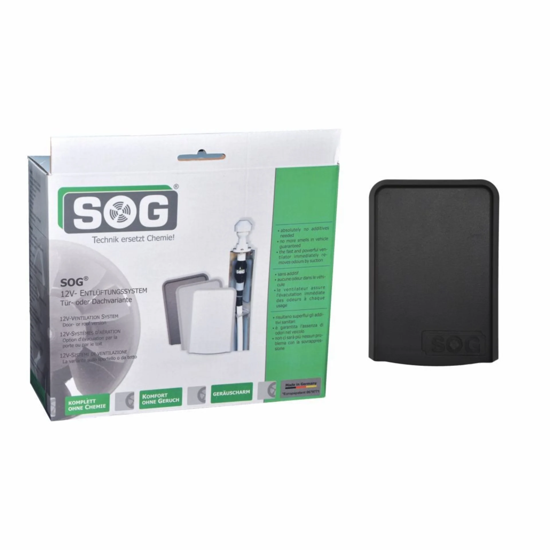 SOG Type 3000A (CT3000/CT4000) Évacuation des toilettes Variante de porte noire