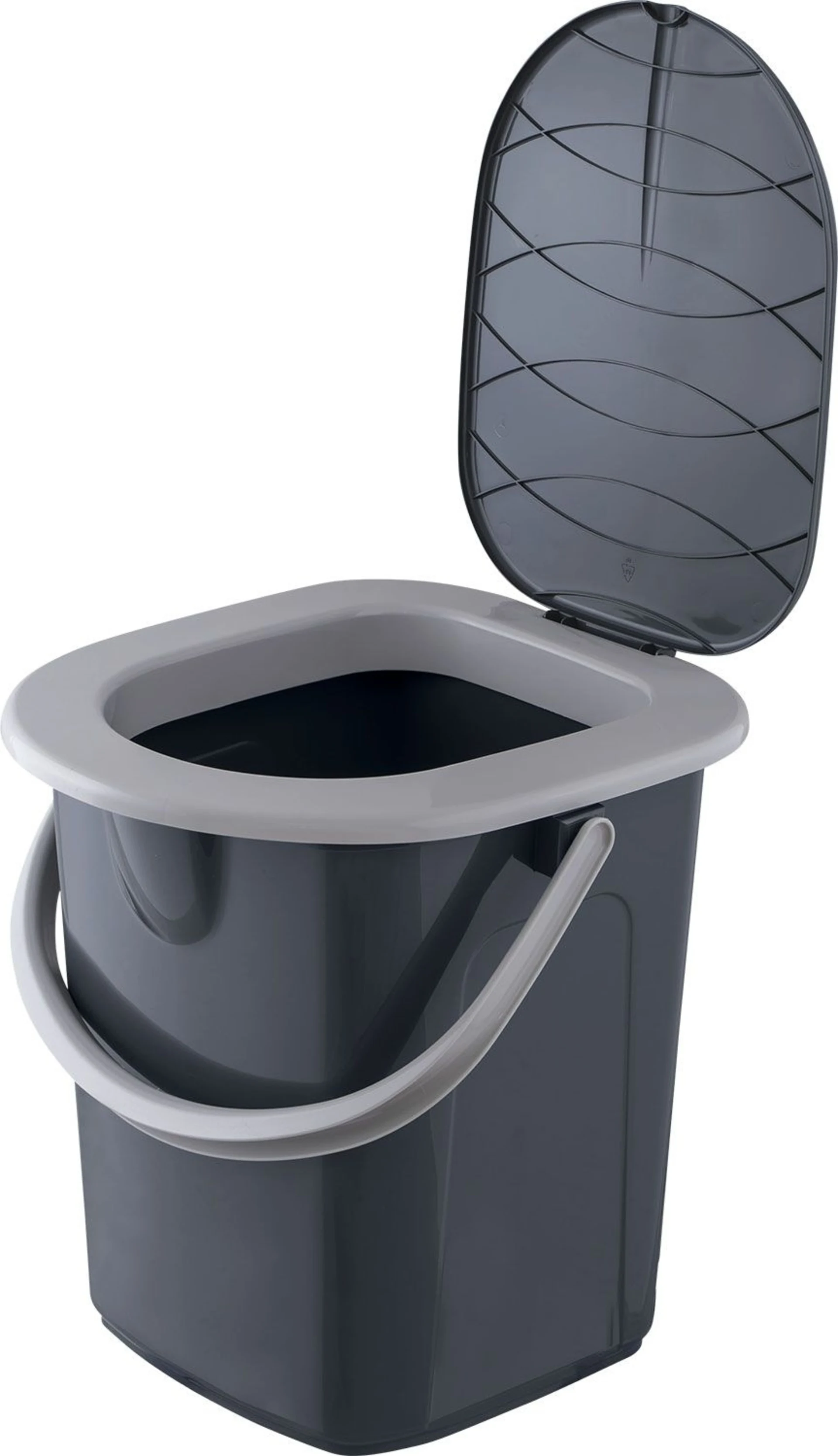 BranQ Tragbare Camping Toilette 22 Liter