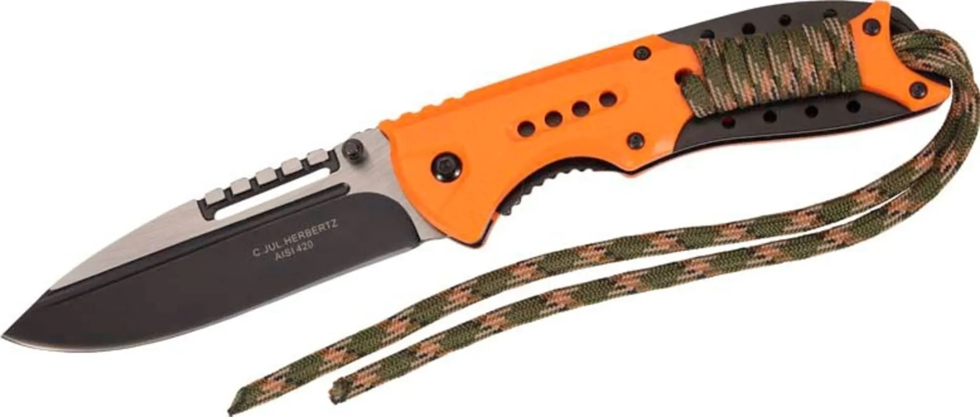 Herbertz Messer Outdoor orange