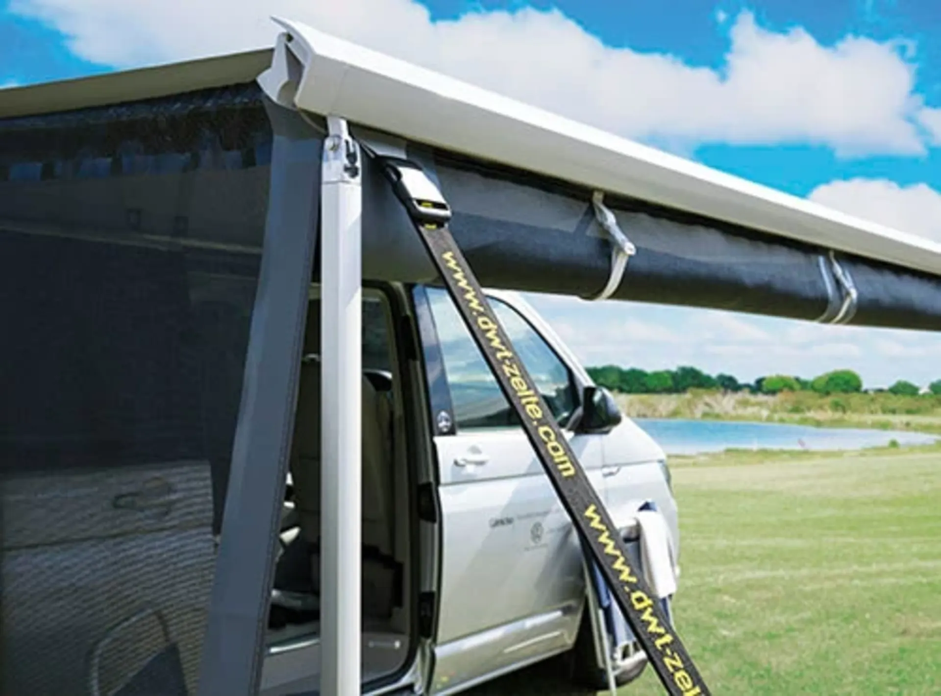 Happy Sun Vorderwand, Breite: 240 cm, schwarz