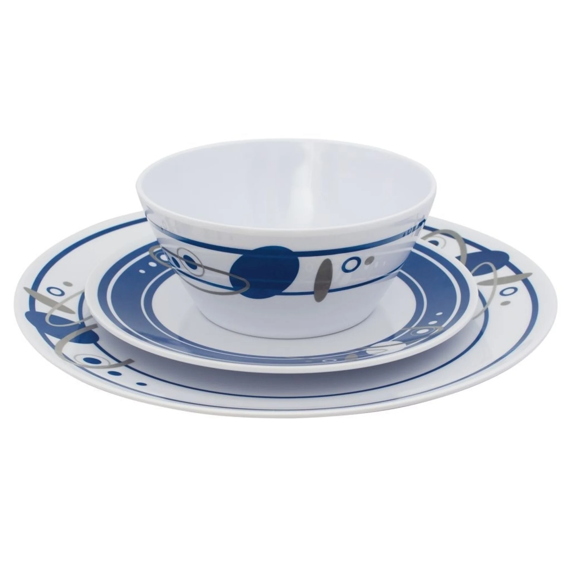 Set de vaisselle Saturne 16 pièces