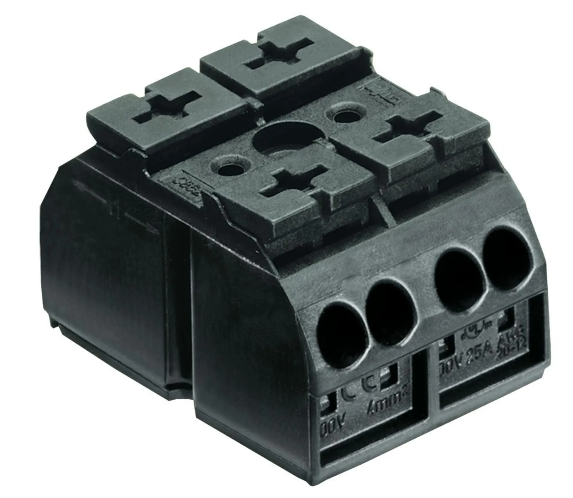 Borne de connexion 2 pôles Borne de connexion 2 pôles