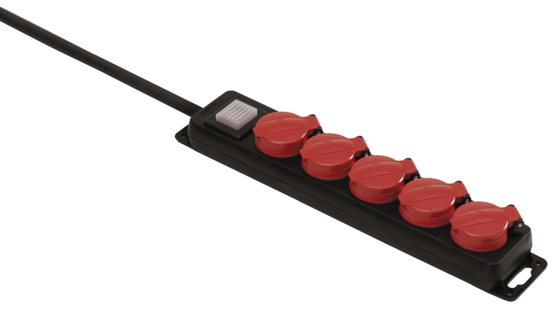 Steckdosenleiste 5-fach mit Schalter 4,5 m